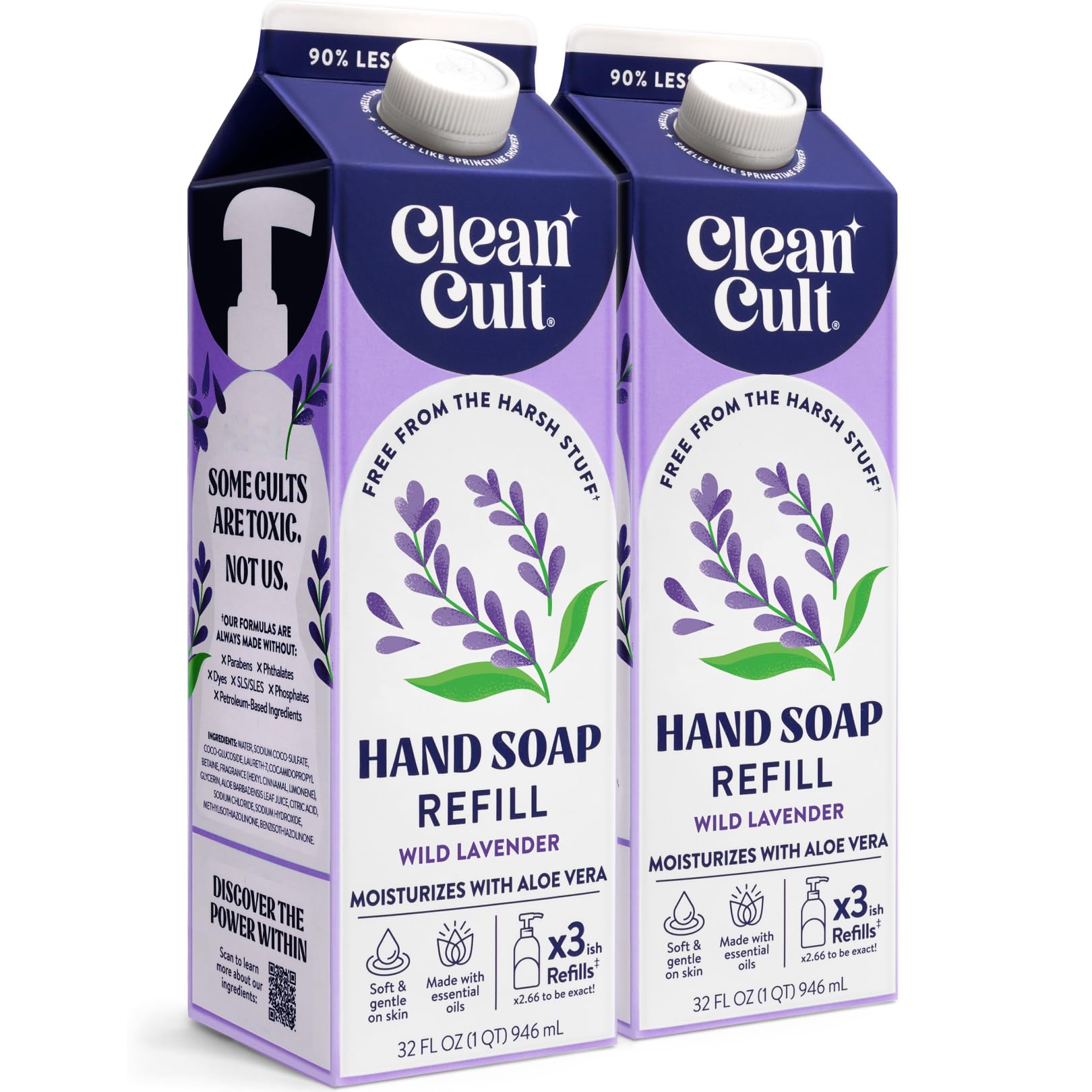 Liquid Hand Soap Refills (48 Fl Oz)