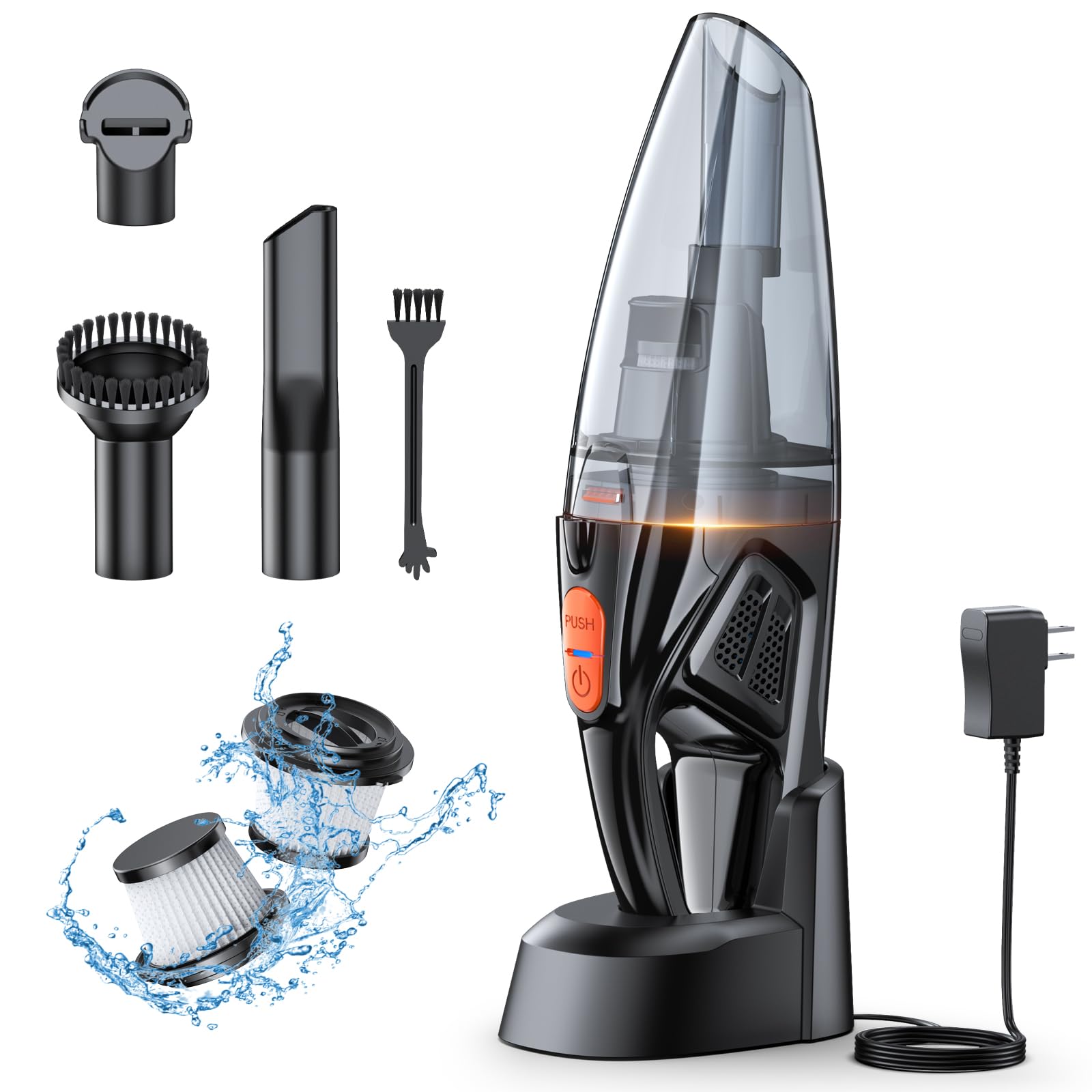 Handheld Vacuum Cordless Rechargeable 9KPA
