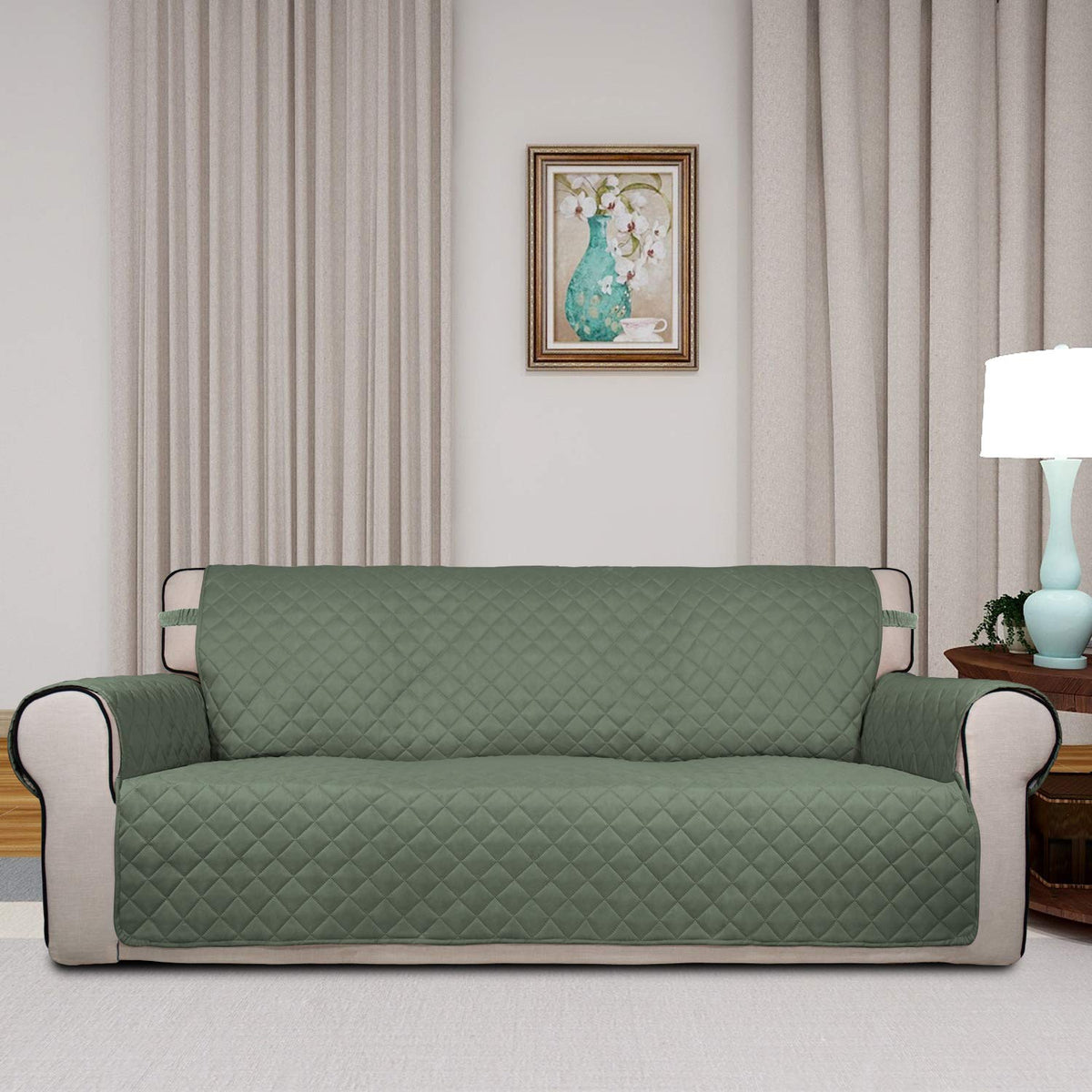 Reversible Quilted Sofa Cover Dog Couch Covers for Sofa