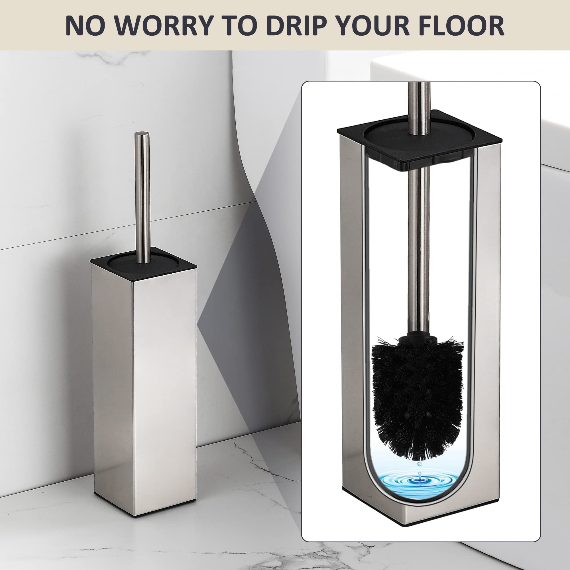 Toilet Brush Holder Freestanding