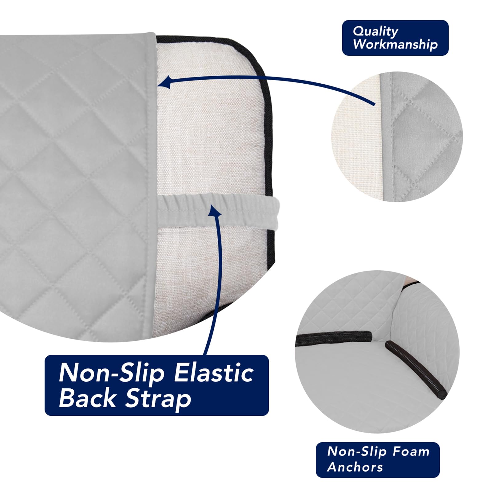 Reversible Quilted Sofa Cover Dog Couch Covers for Sofa