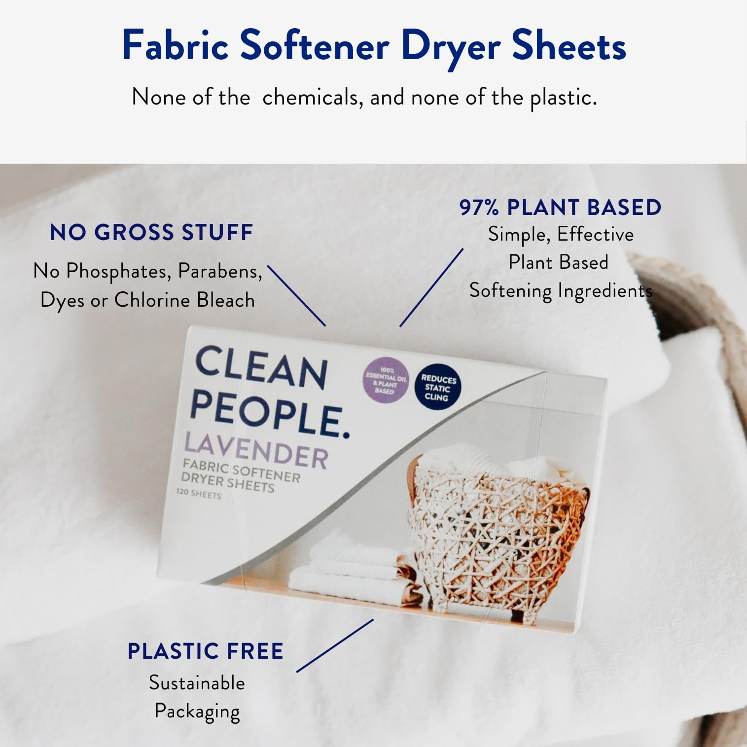 Fabric Softener Sheets (120 Count)