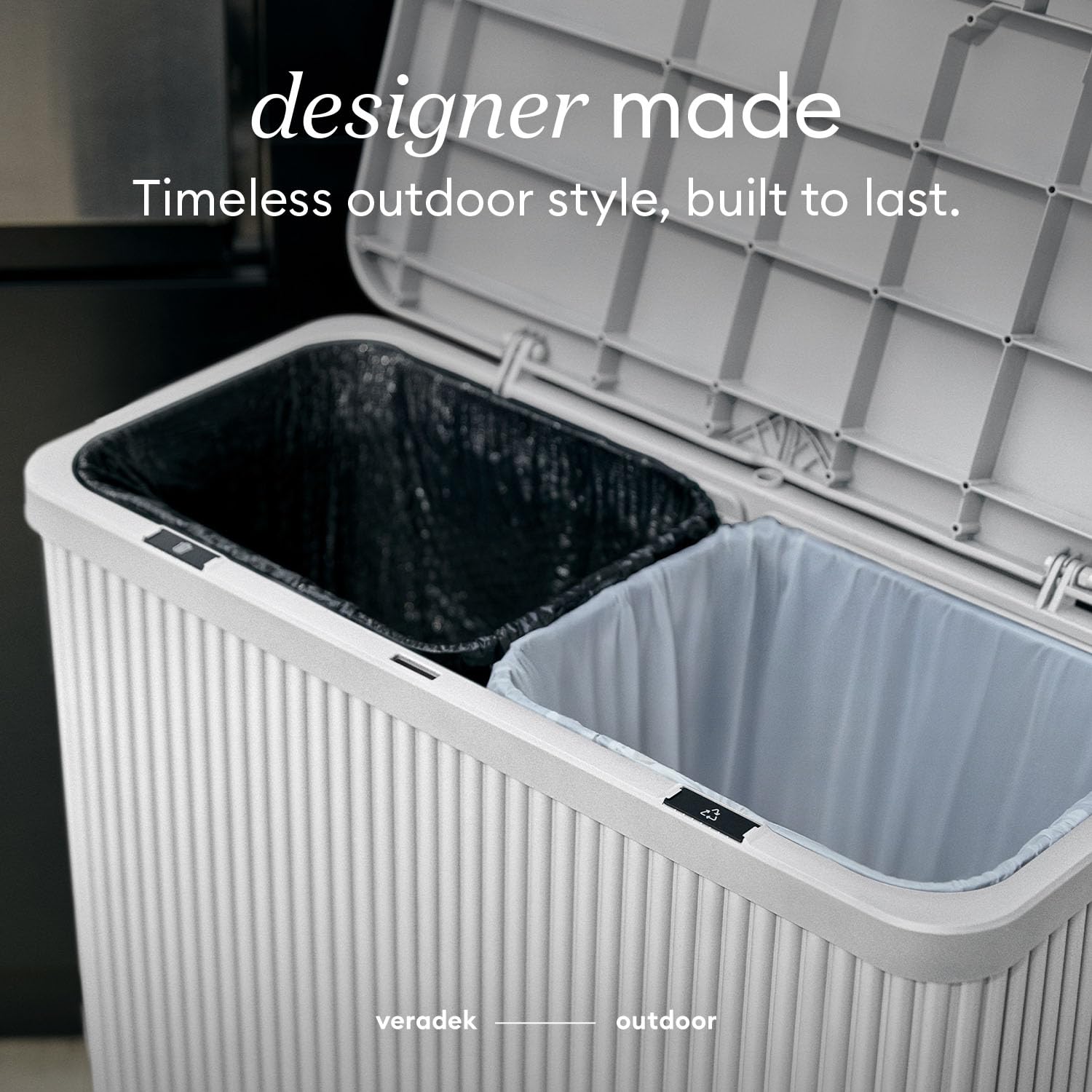 Tambour Waste Bin