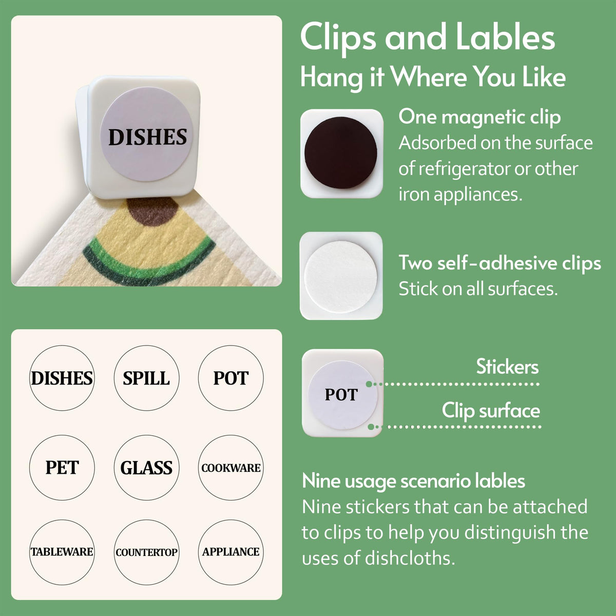 Swedish Dishcloths for Kitchen (8 Count)
