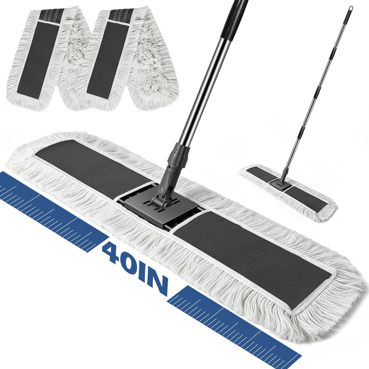 40" Commercial Dust Mop for Floor Cleaning