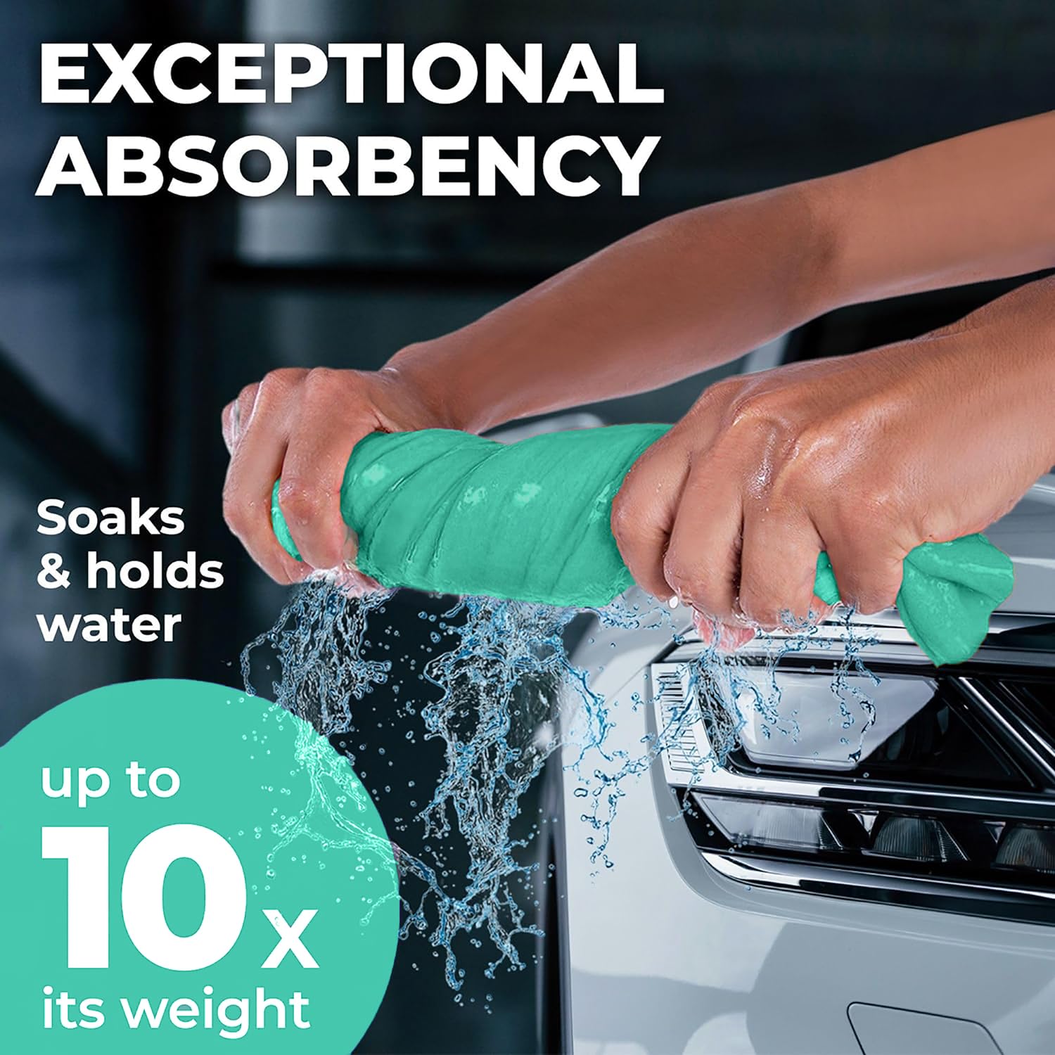 XL Shammy Towel for Car (2 Count)