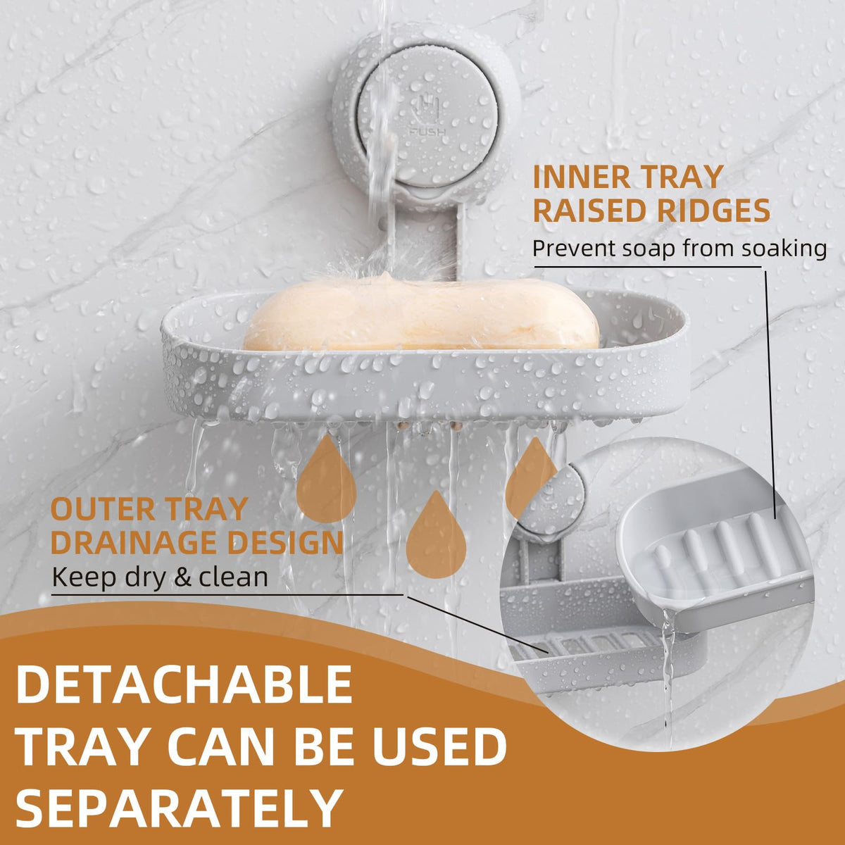 Soap Holder Soap Dish for Shower