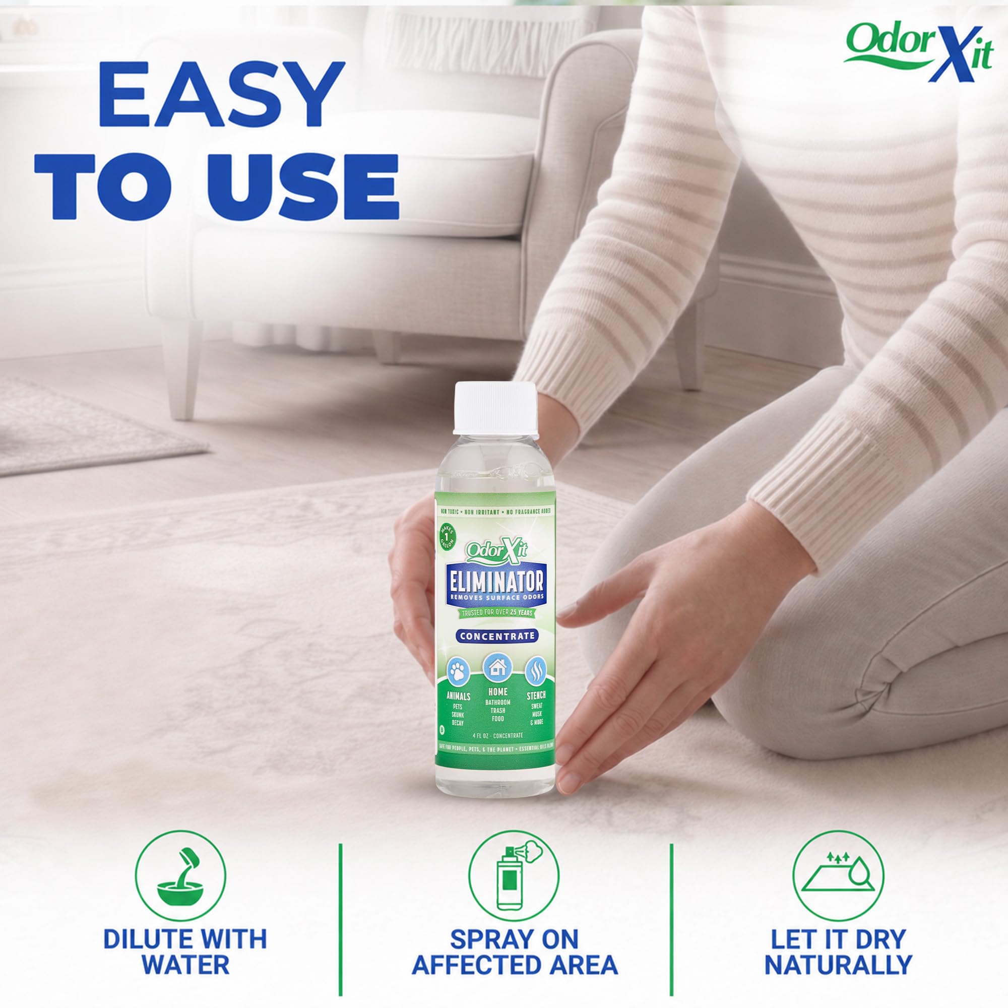 Concentrated Pet Urine Odor Eliminator (4 Fl Oz)