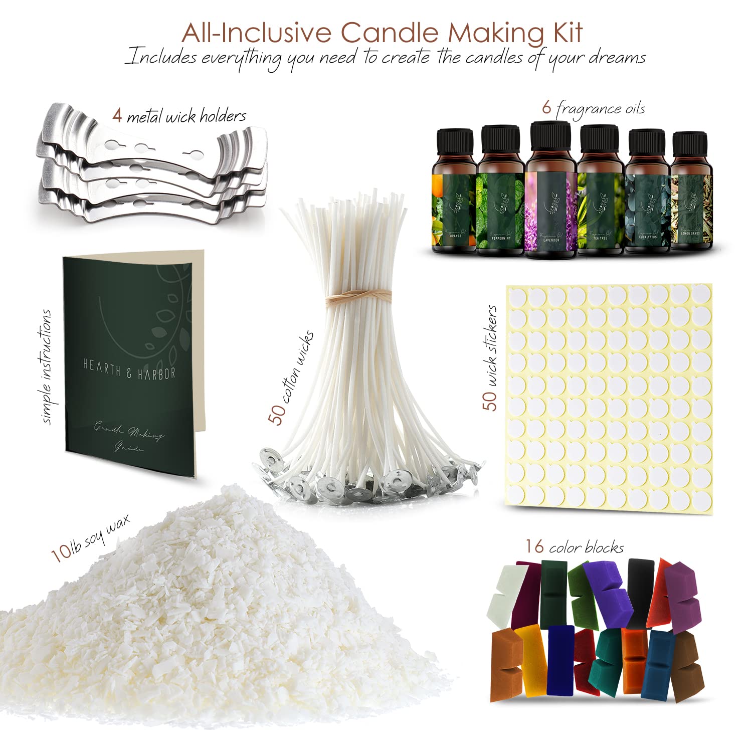 Organic Soy Candle Wax for Candle Making
