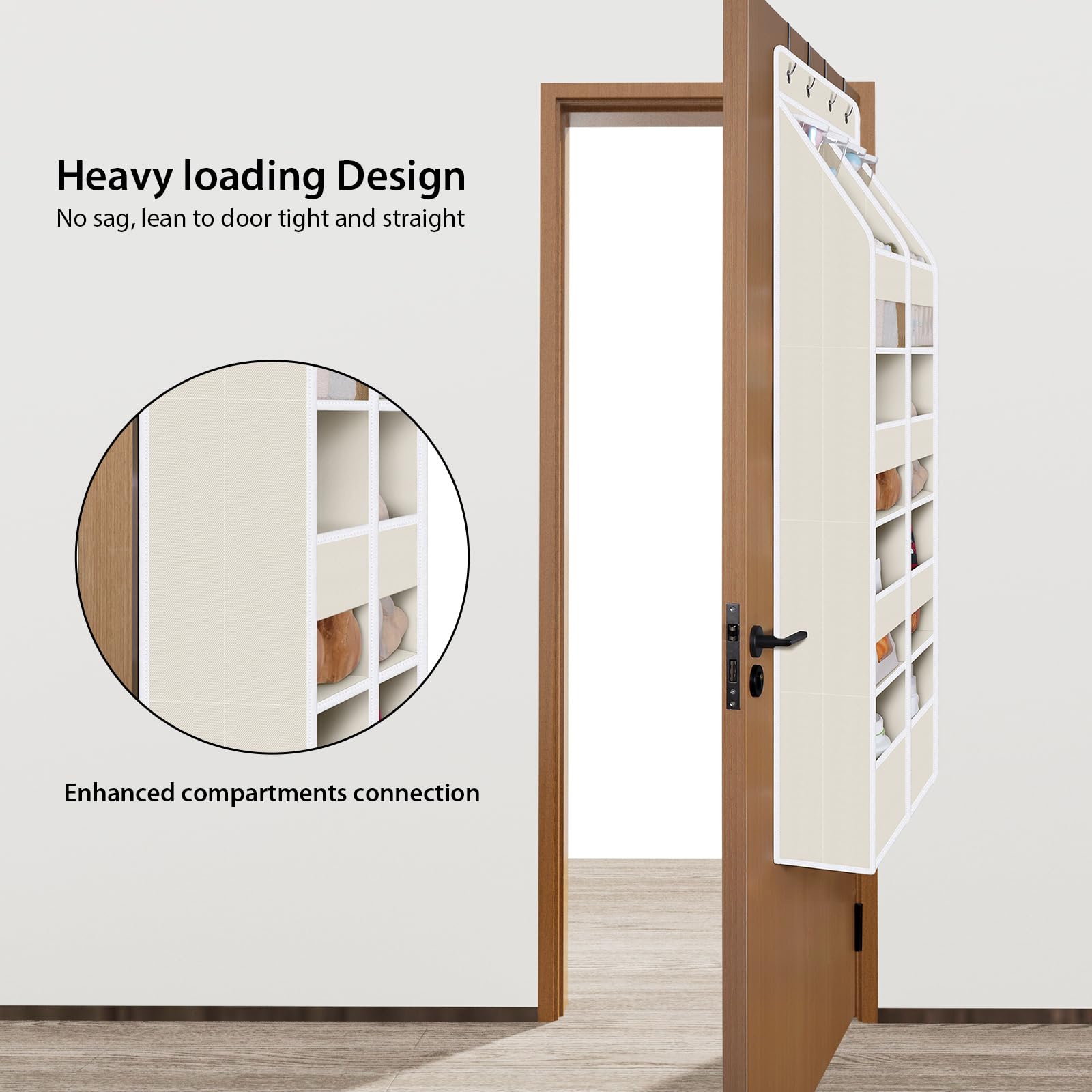 Upgraded Over the Door Organizer for Baby Nursery