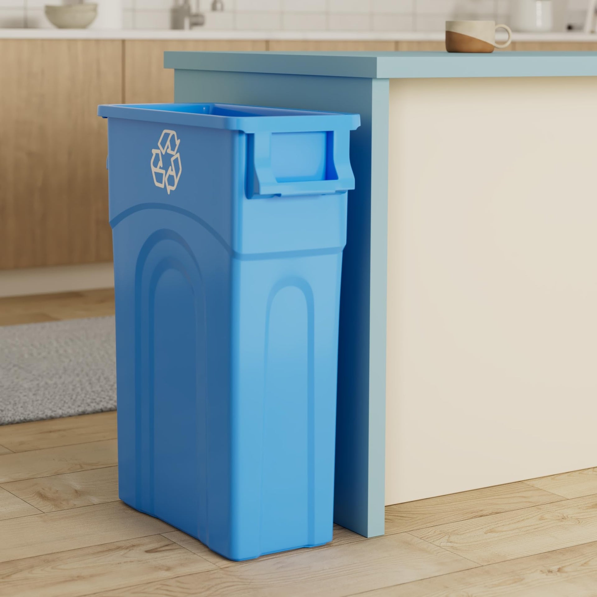 Highboy Recycling Bin (4 Count)
