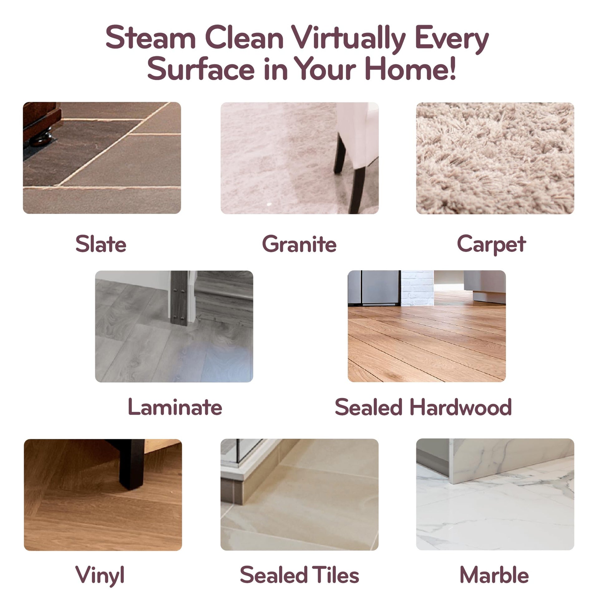 HD Dual Blast Steam Mop & Handheld Steam Cleaner