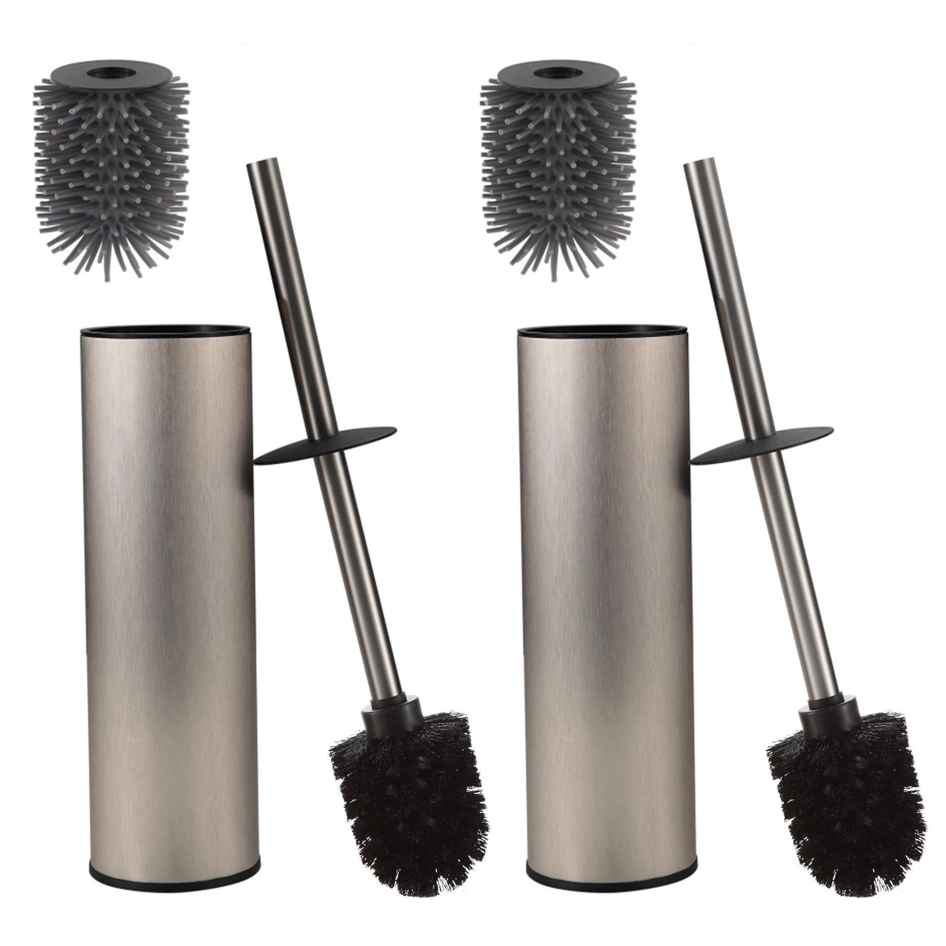 Toilet Brush and Holder (2 Count)