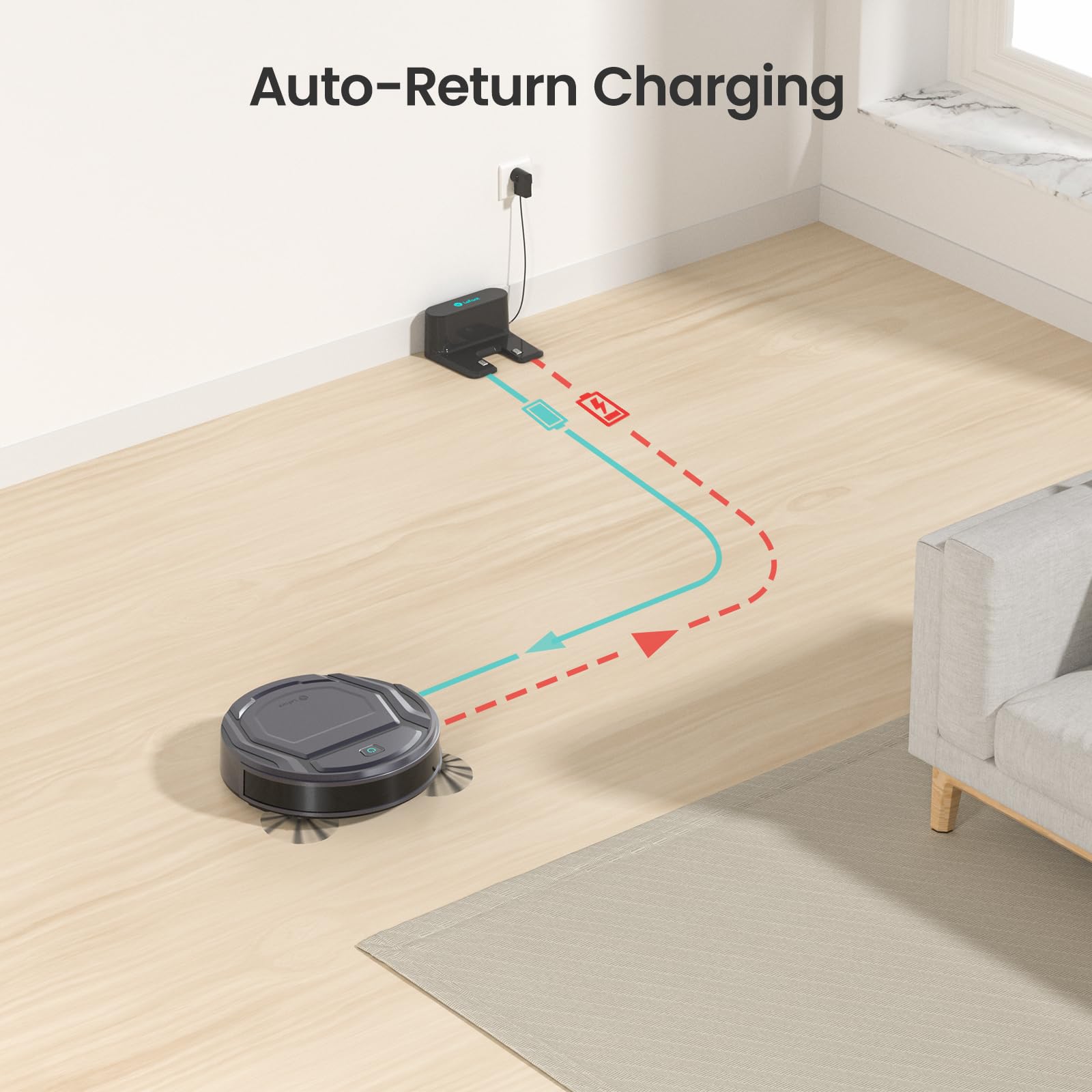 M210P Robot Vacuum Cleaner