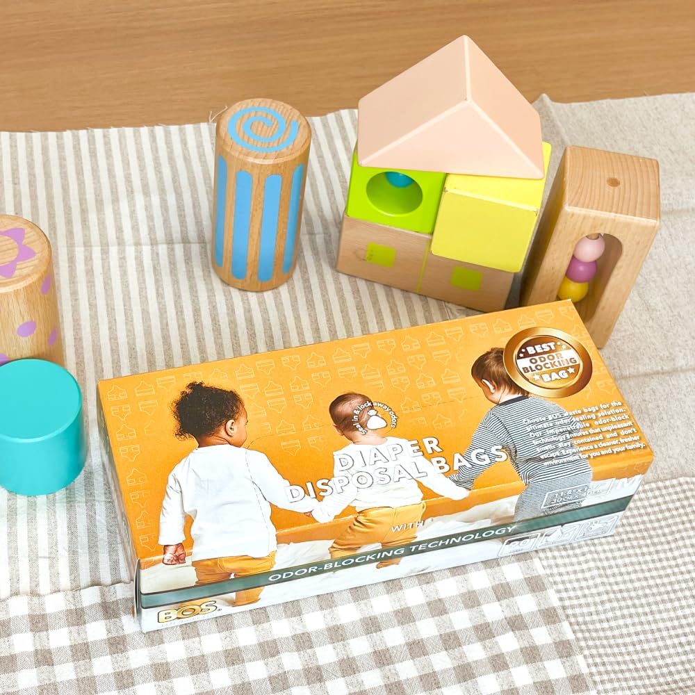 Odor Sealing Dirty Diaper Trash Bags (90 Count)