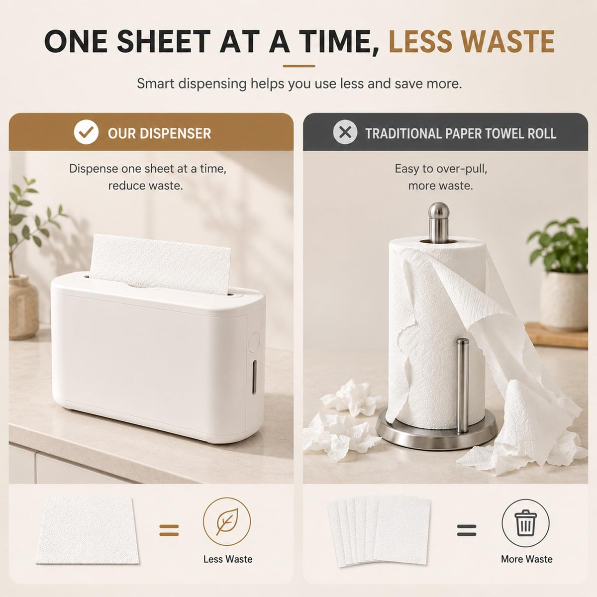 Paper Towel Dispenser Countertop