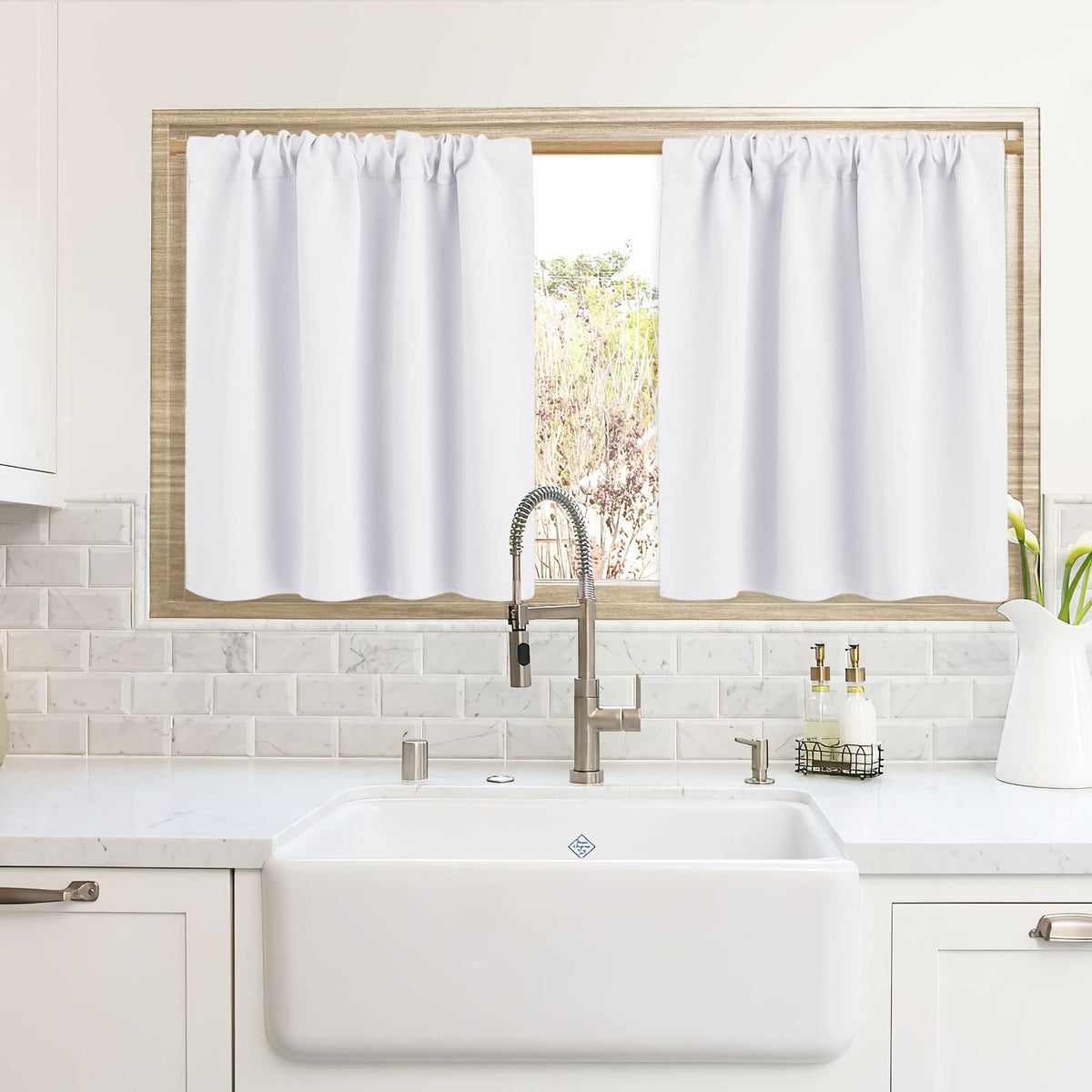 Cafe Curtains 24 inch Length (2 Count)