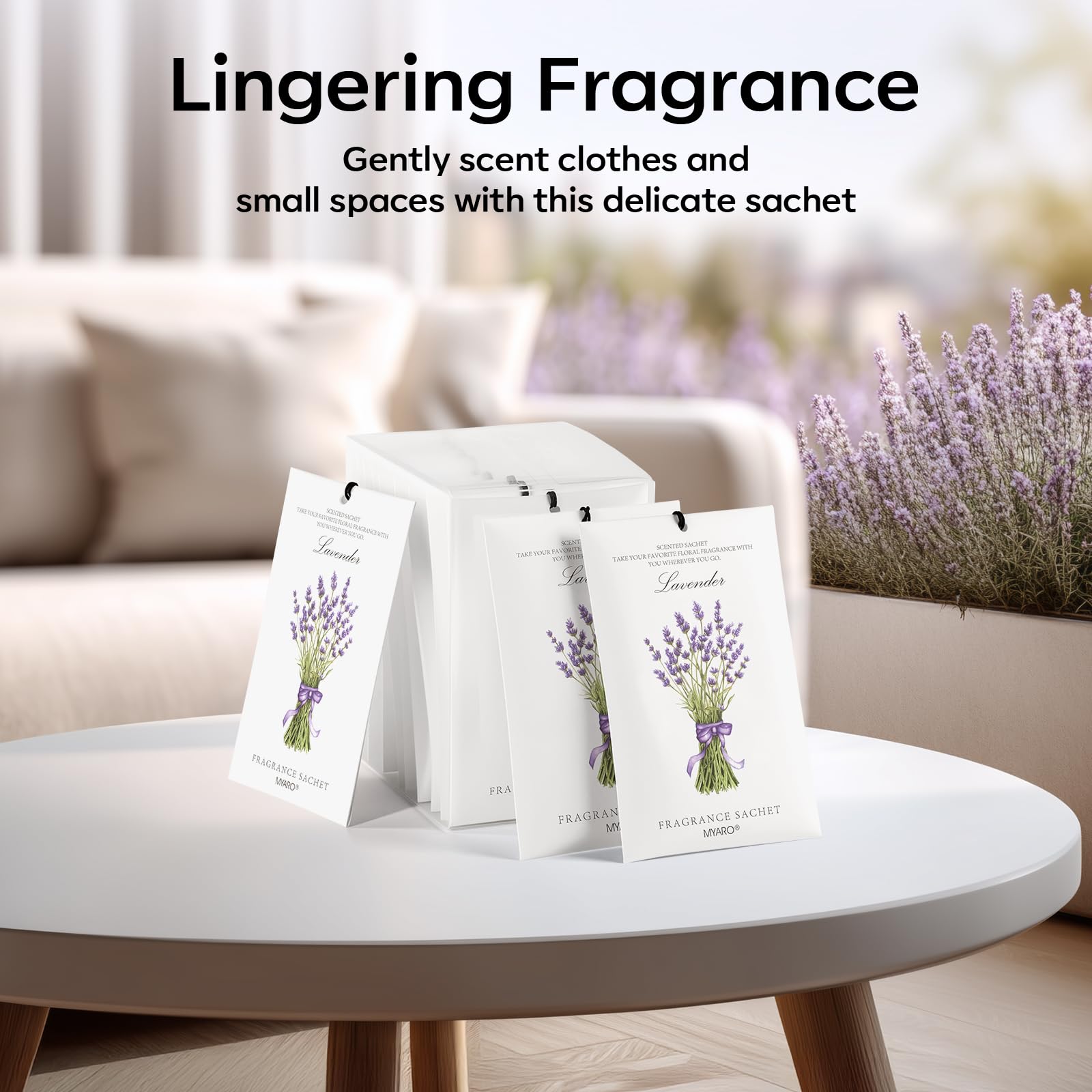12 Pack Lavender Scented Sachets (12 Count)