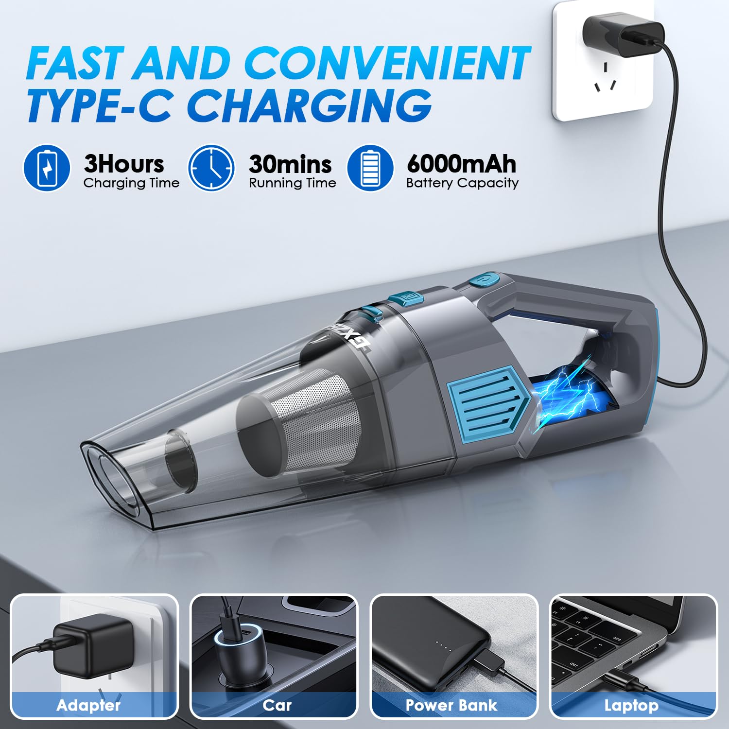 Handheld Vacuum Cordless