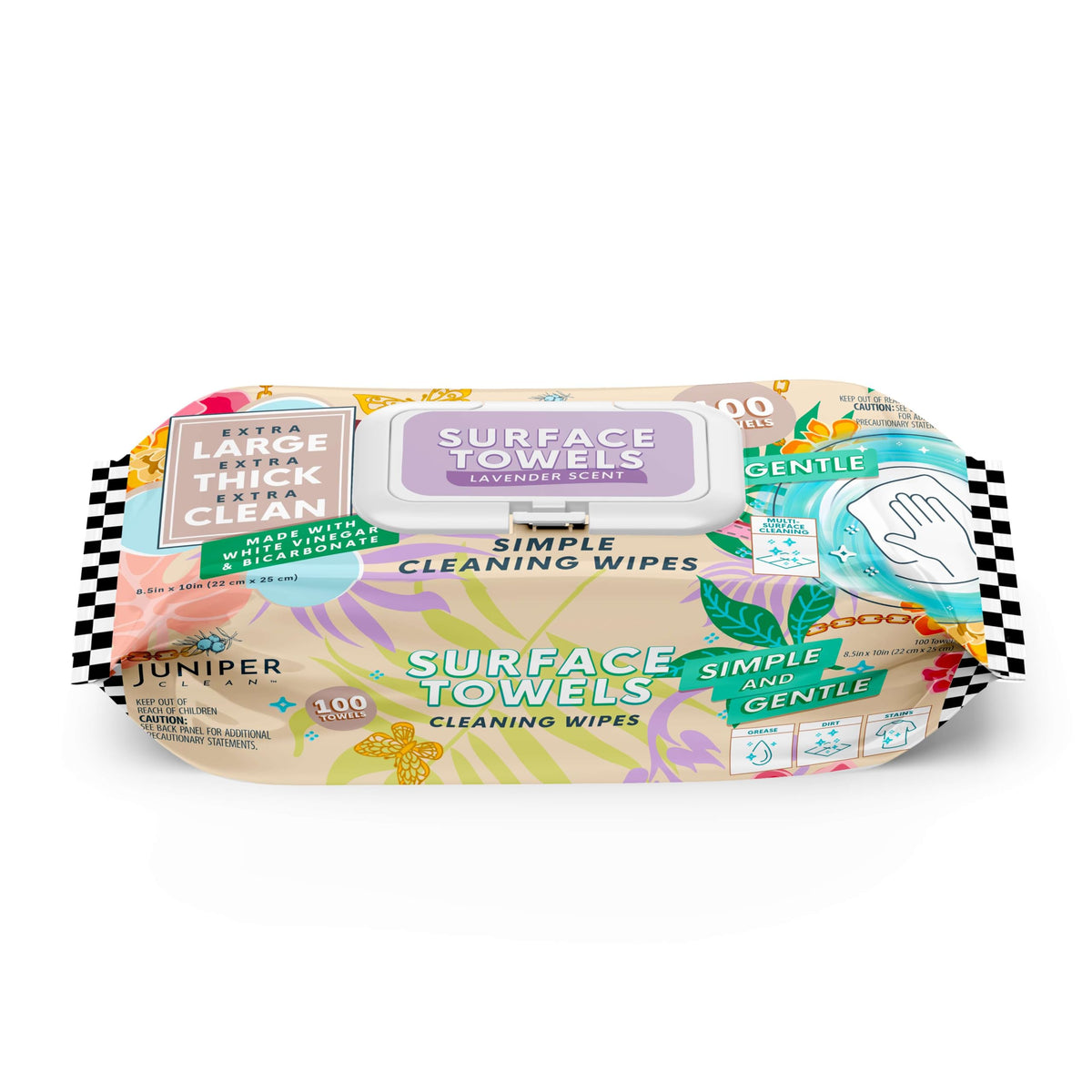 Single Surface Cleaning Wipes Bleach Free (100 Count)