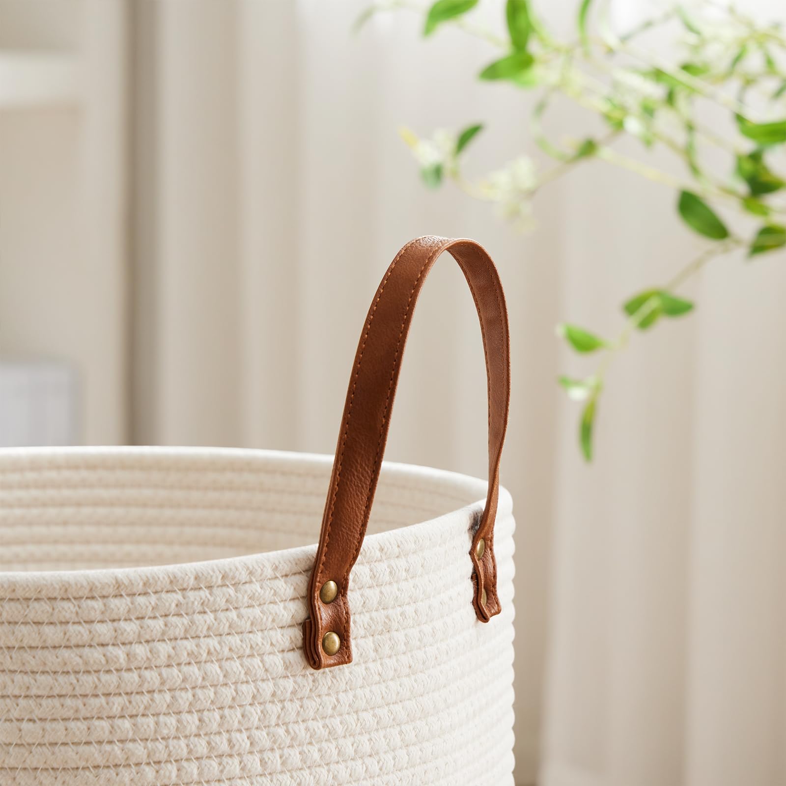 100L Tall Woven Rope Laundry Hamper (3381.4023 Fl Oz) - ModHome Supplies
