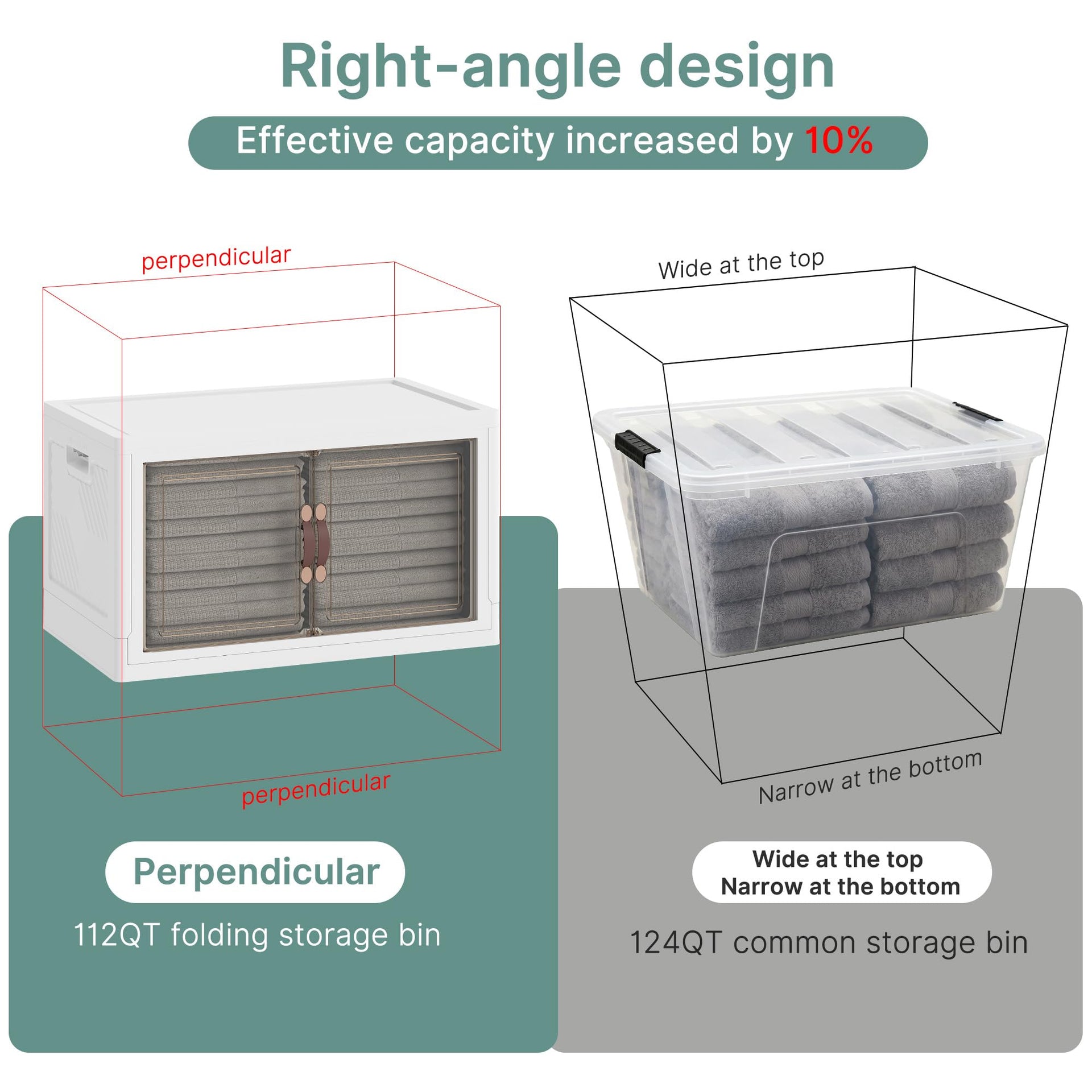 336QT Lockable Storage Bins with Lids