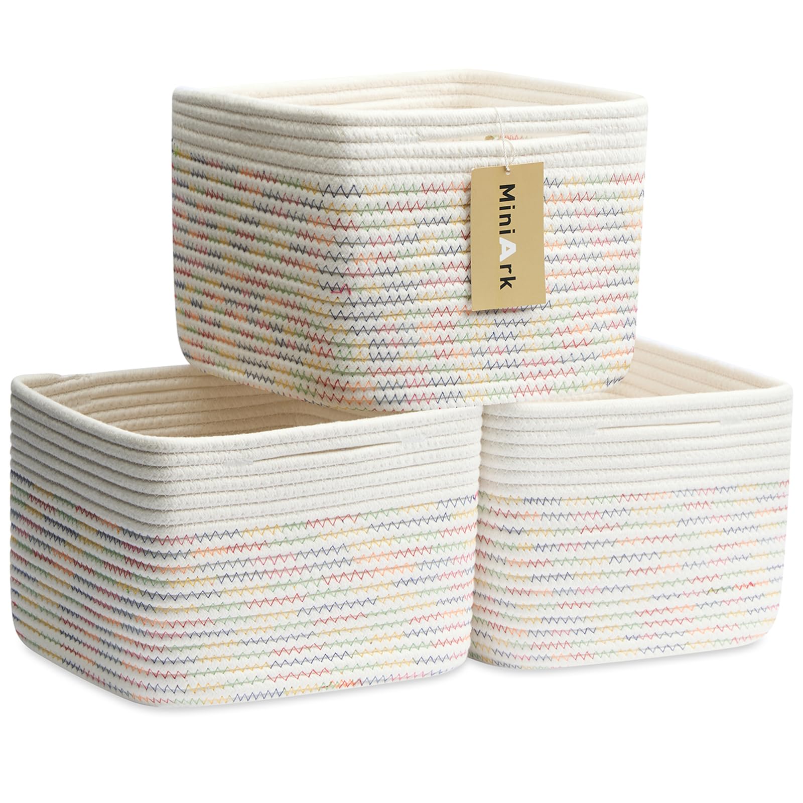 Small Organizing Baskets for Cubes Shelf (3 Count)