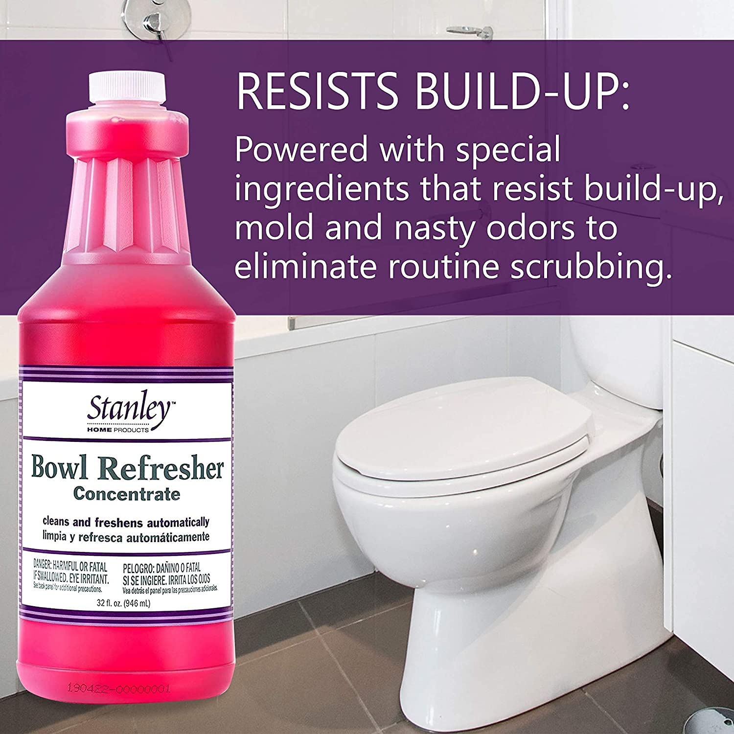Stanley Toilet Bowl Cleaner & Deodorizer Concentrate 32 oz (64 Fl Oz)