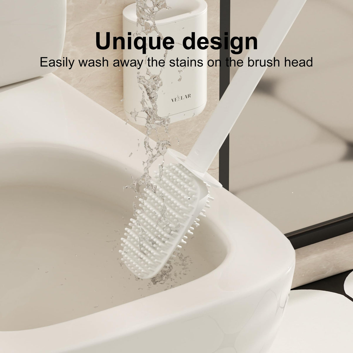 Toilet Brush and Holder Set