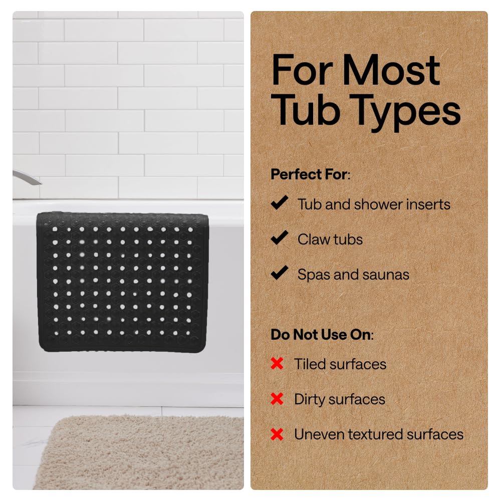Patented Bath Tub Shower Mat