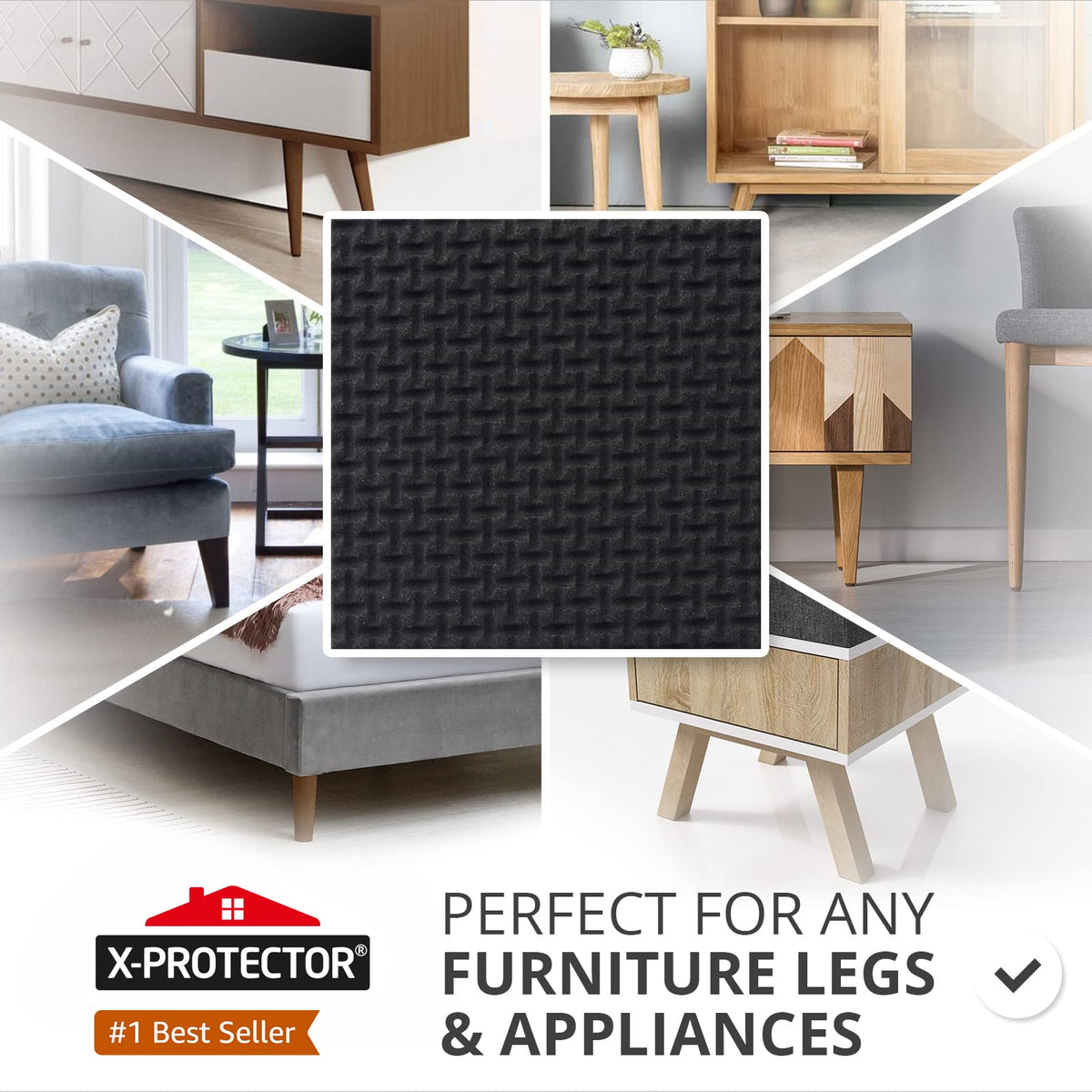 Non Slip Furniture Pads (16 Count)