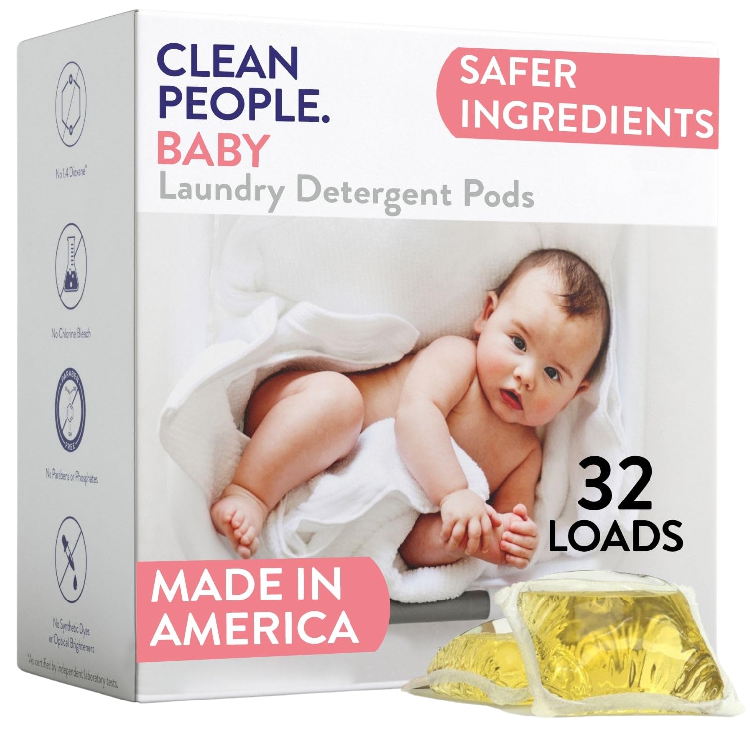 Laundry Detergent Pods (32 Count)
