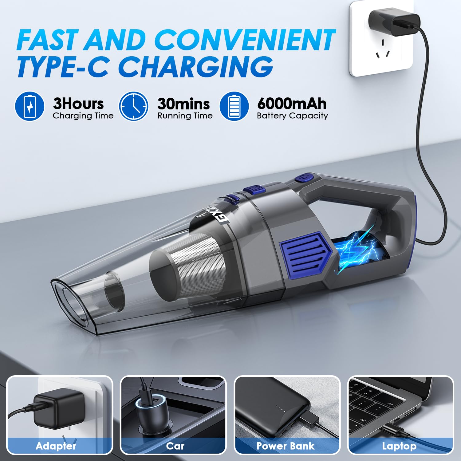 Handheld Vacuum Cordless