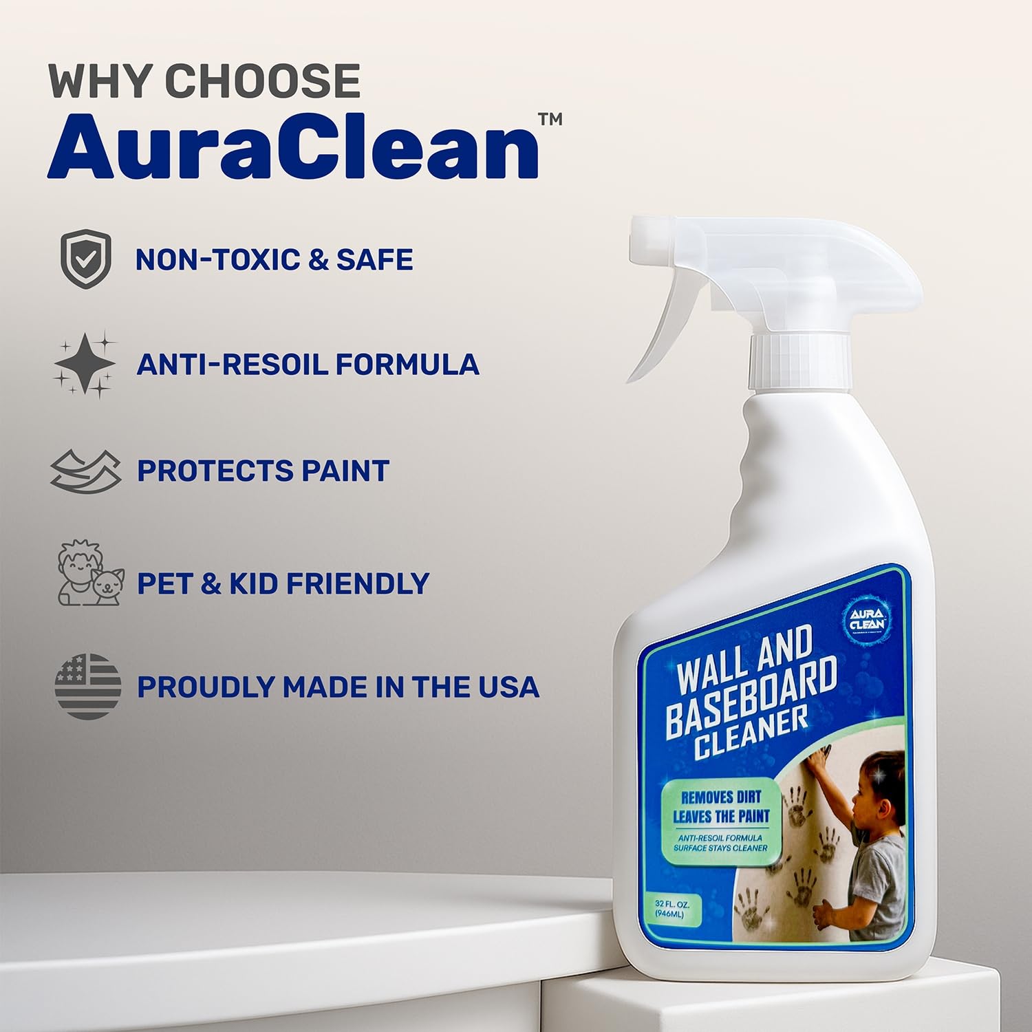 Wall & Baseboard Cleaner (32 Fl Oz)