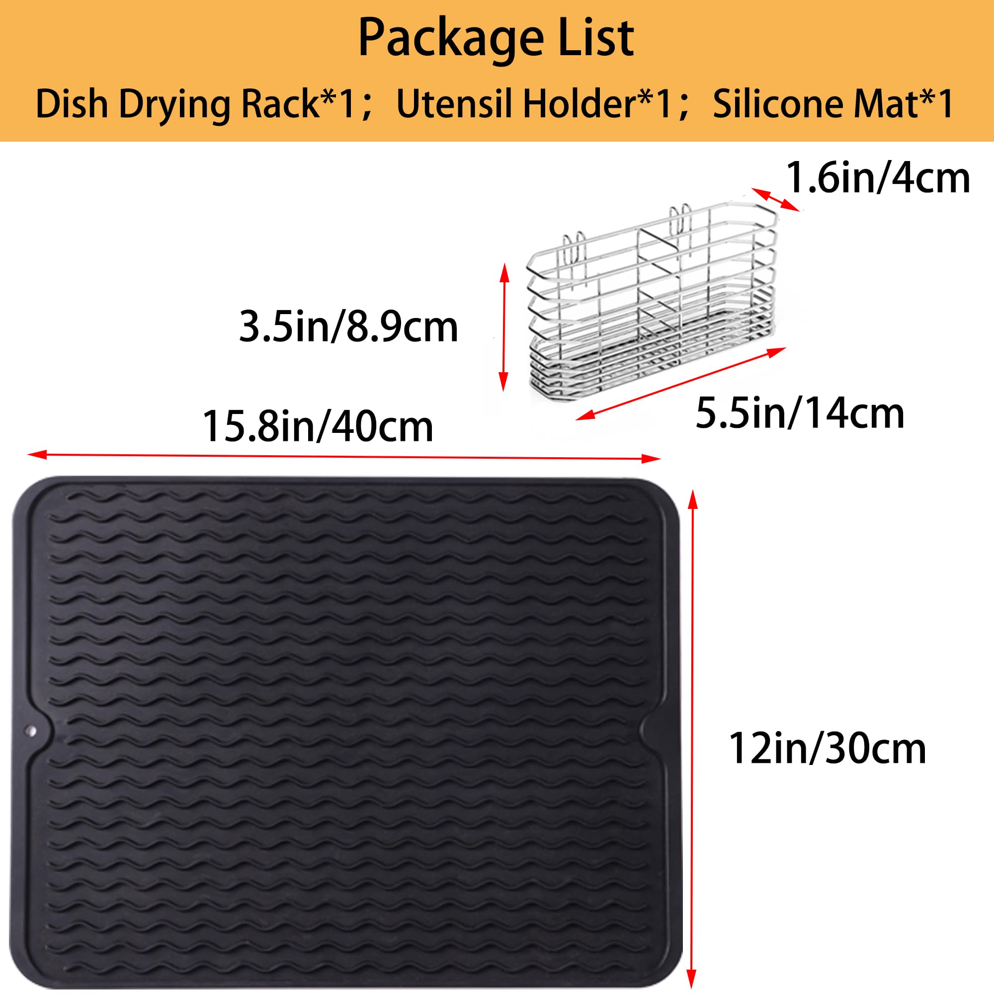 Stainless Steel Dish Drying Rack