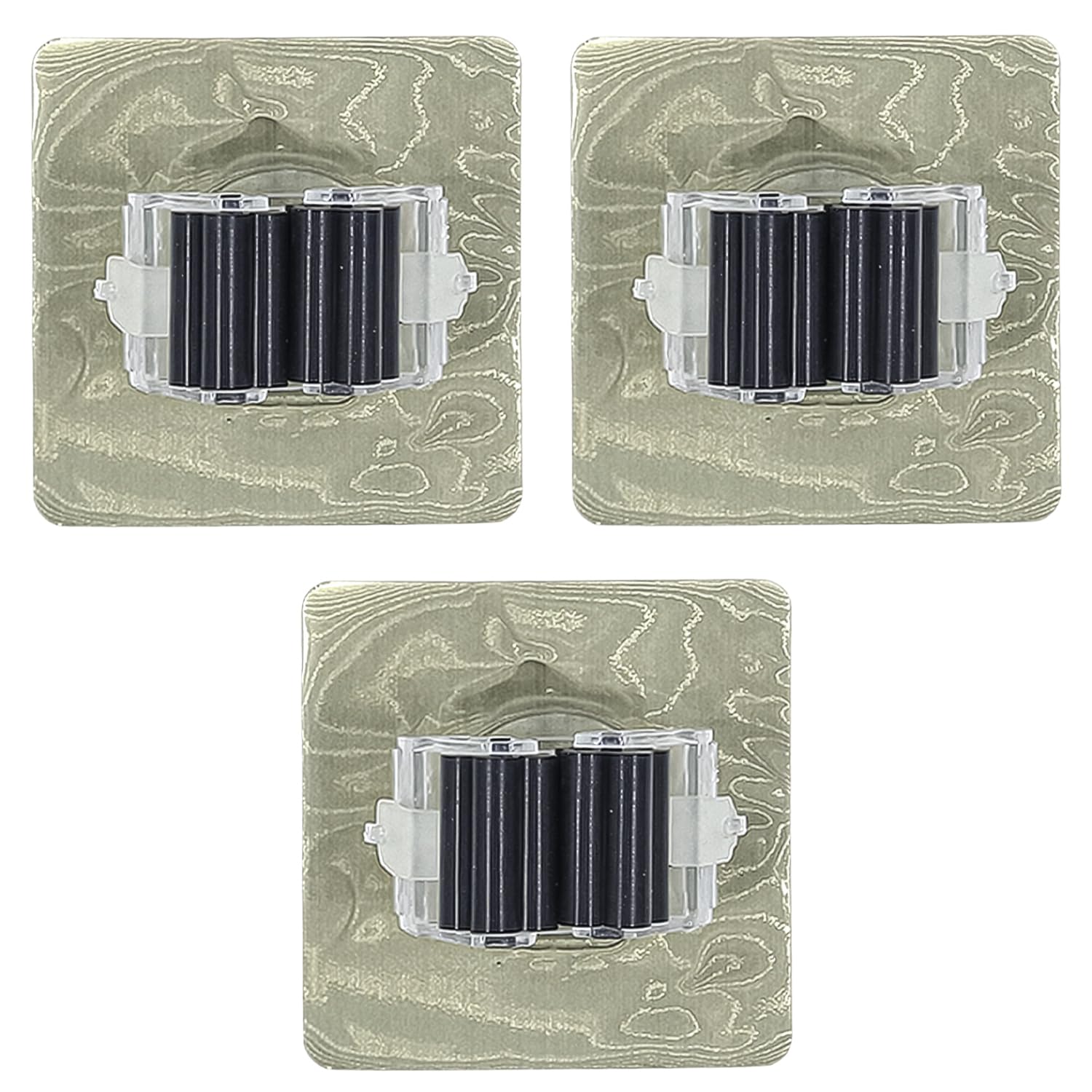 3 Pack Broom and Mop Holder Wall Mount