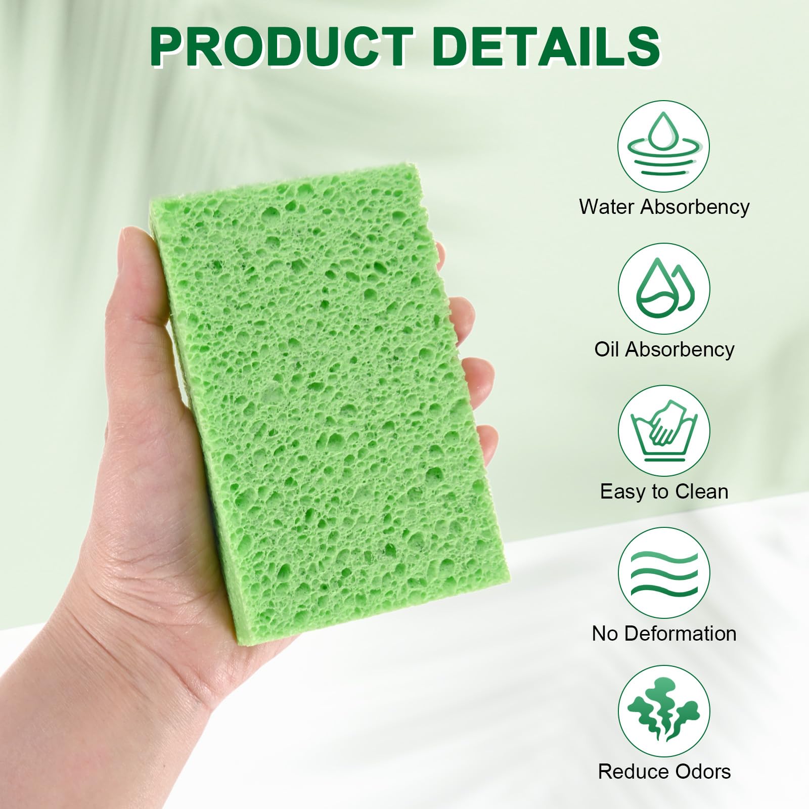 12 Pack Kitchen Sponges (12 Count)