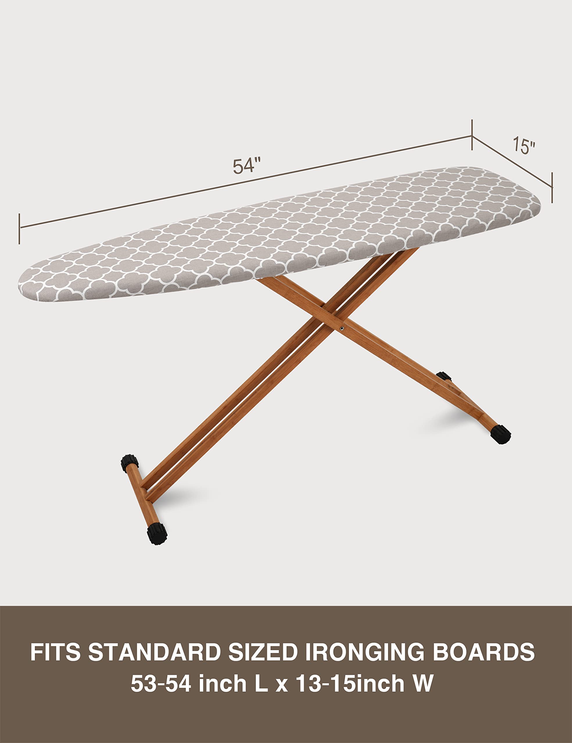 Ironing Board Cover and Pad Extra Thick Natural Cotton
