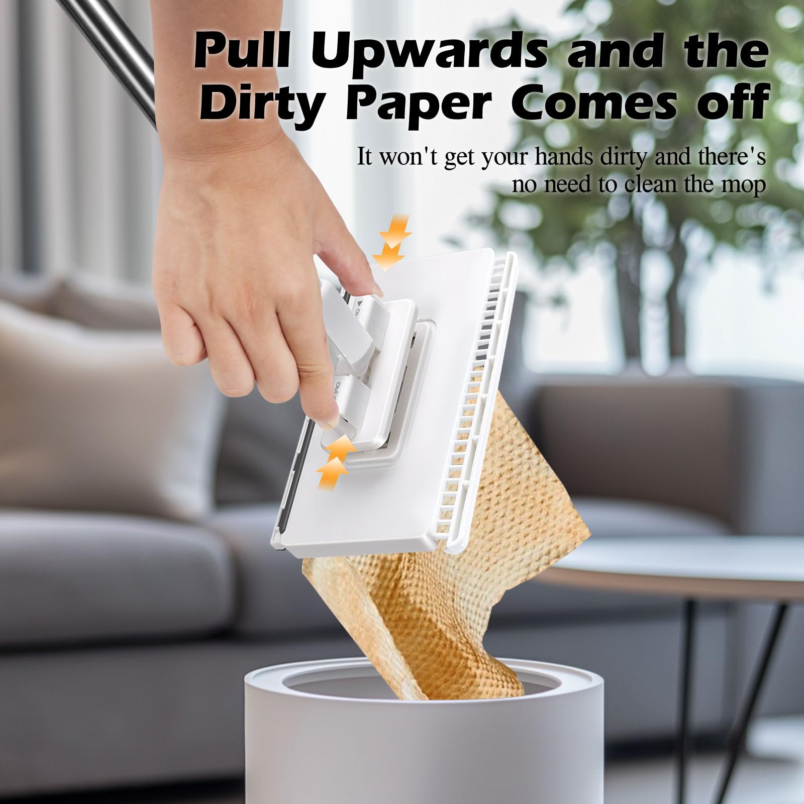 Snap Grip Mini Mop with Built