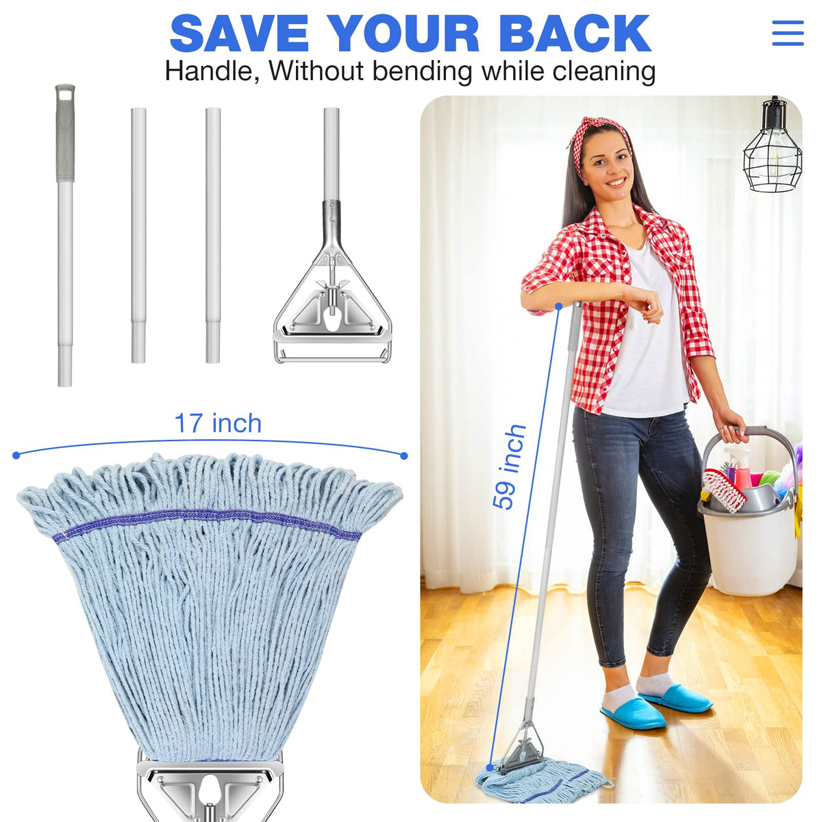 String Mop Heavy Duty for Floor Cleaning