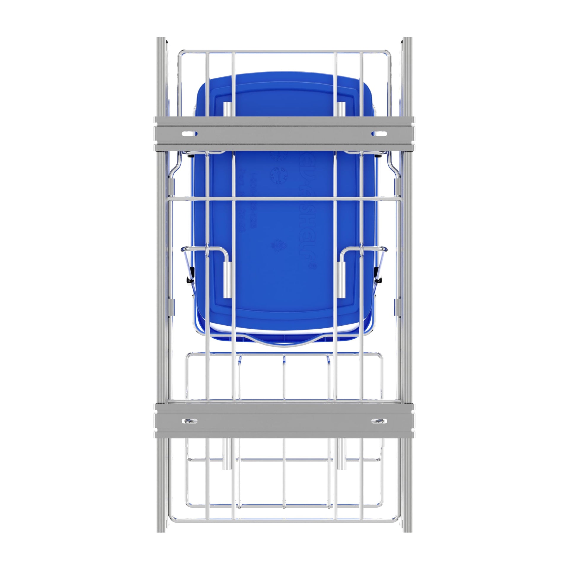 Pullout Trash Can for Under Kitchen Cabinets 35 Qt Garbage Waste Recyling Bin with Full Extension Slides