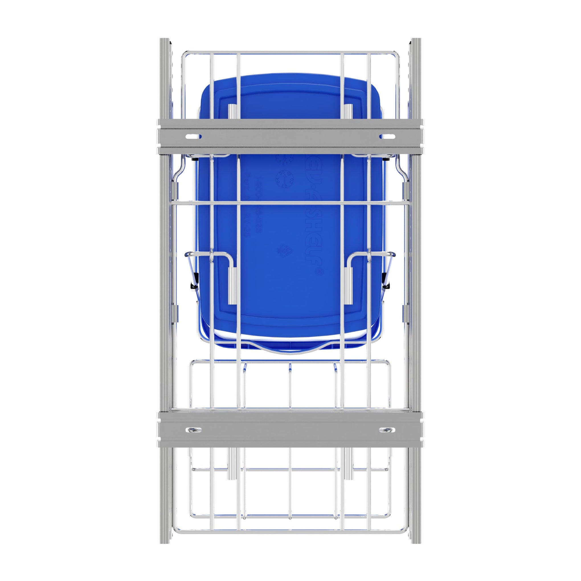 Pullout Trash Can for Under Kitchen Cabinets 35 Qt Garbage Waste Recyling Bin with Full Extension Slides