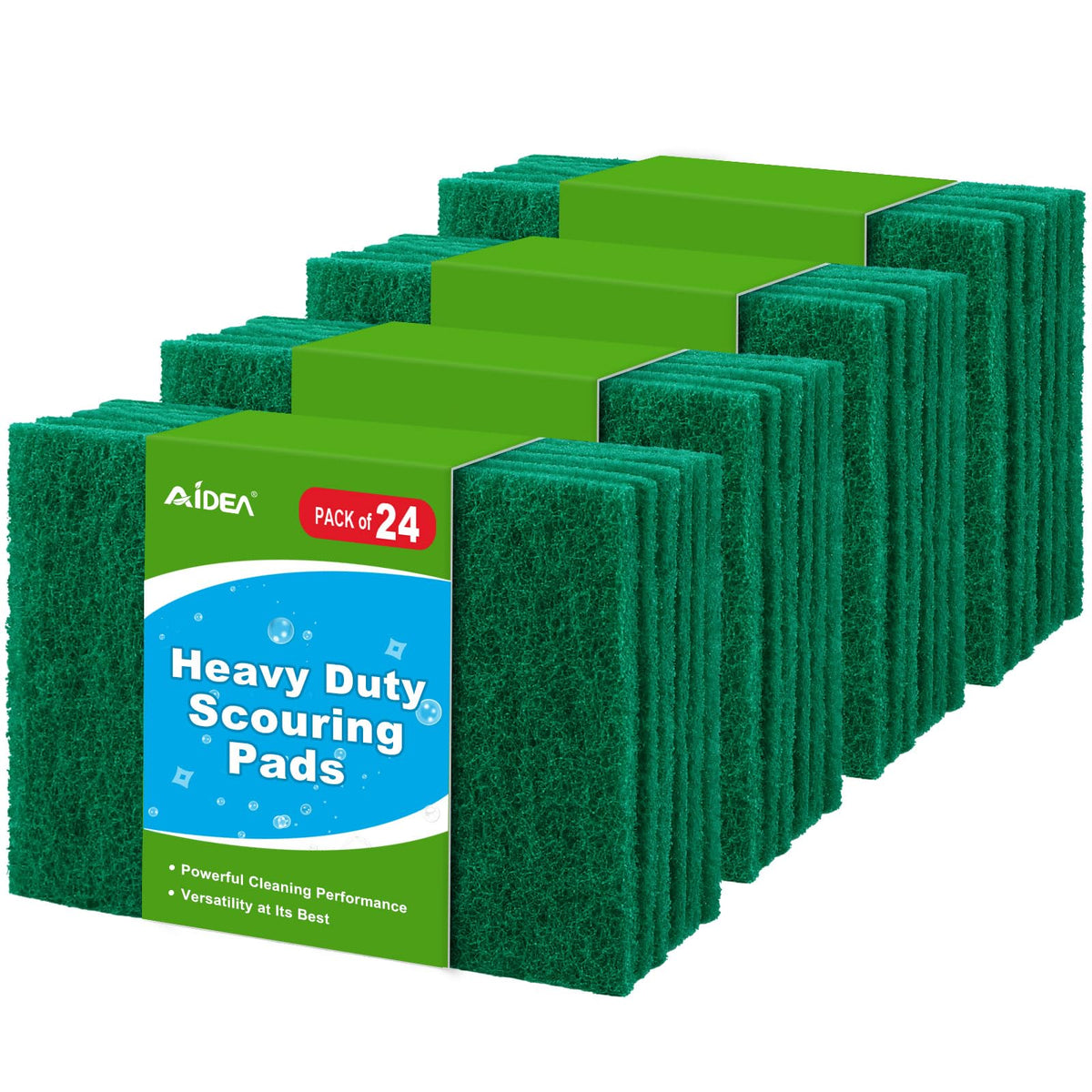 Heavy Duty Scouring Pads (24 Count)