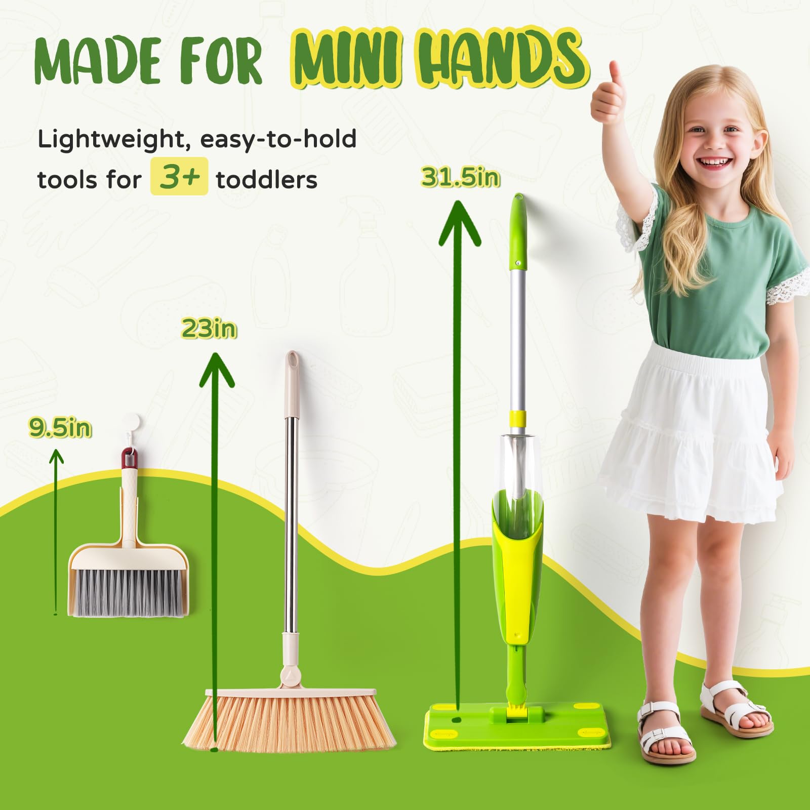 Kids Cleaning Toy Set