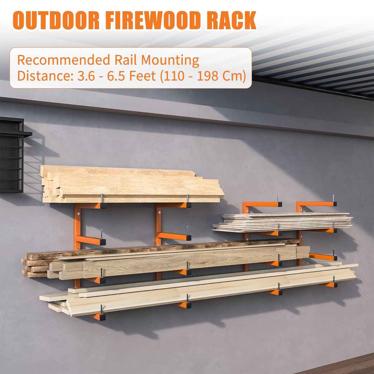4 Pack Lumber Storage Rack (4 Count)