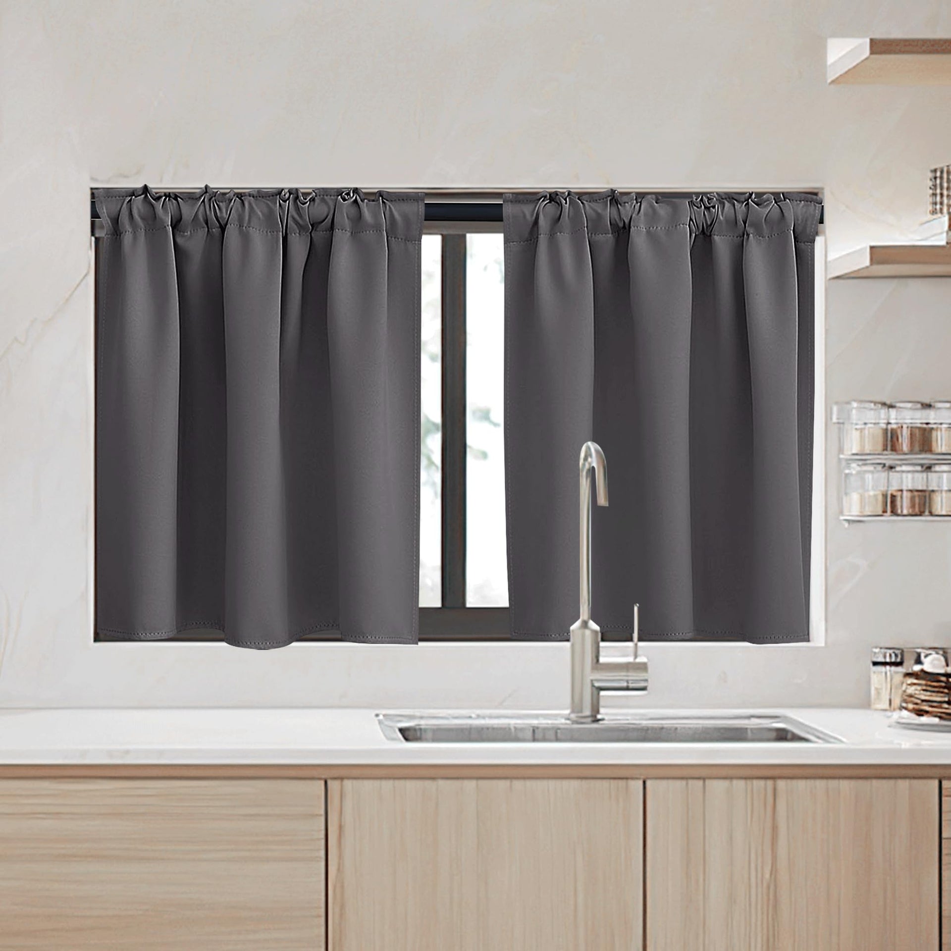 Small Window Curtains (2 Count)