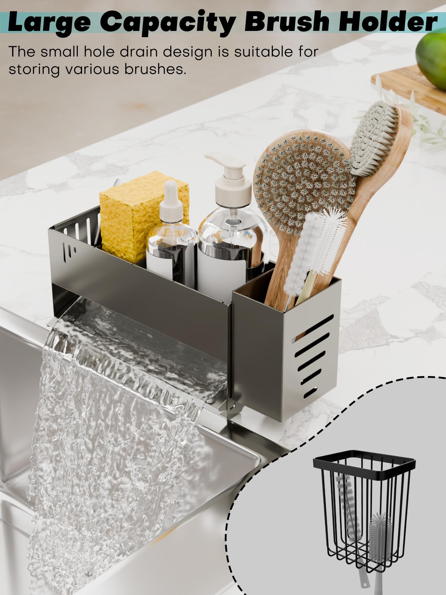 Kitchen Sink Caddy Organizer