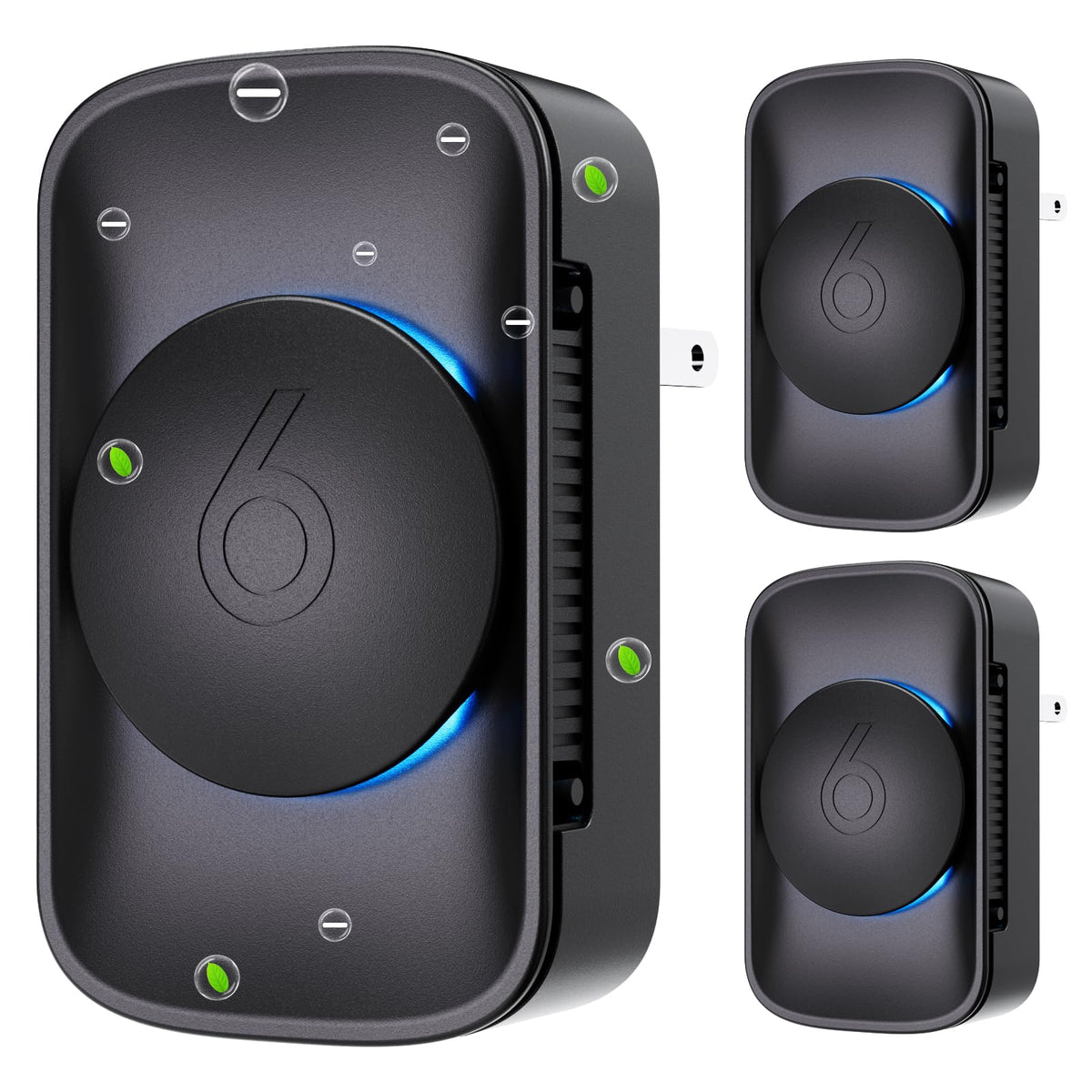 3 Pack Plug in Negative Ion Air Purifier (3 Count)