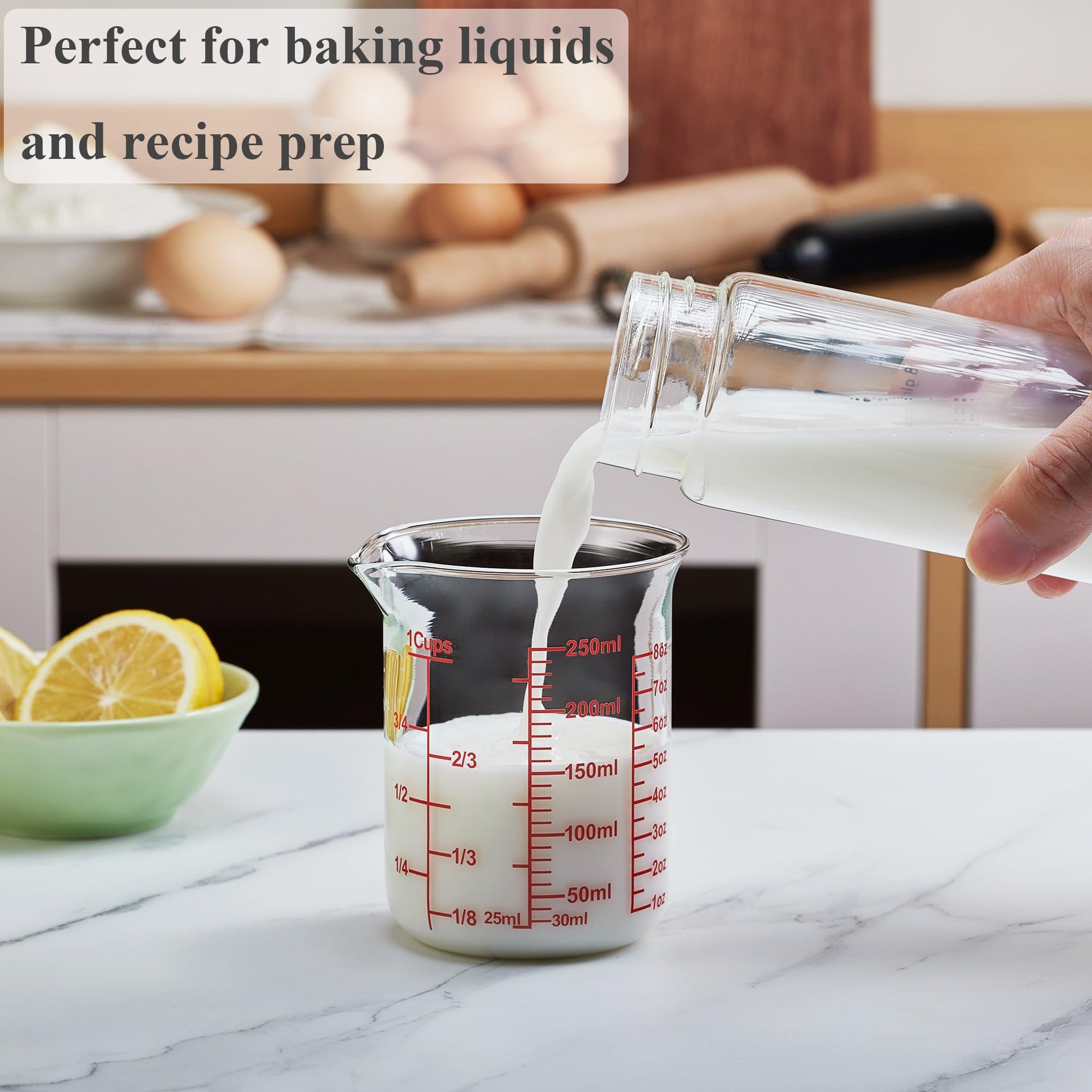 Ackers Glass Measuring Cup 1 Cup
