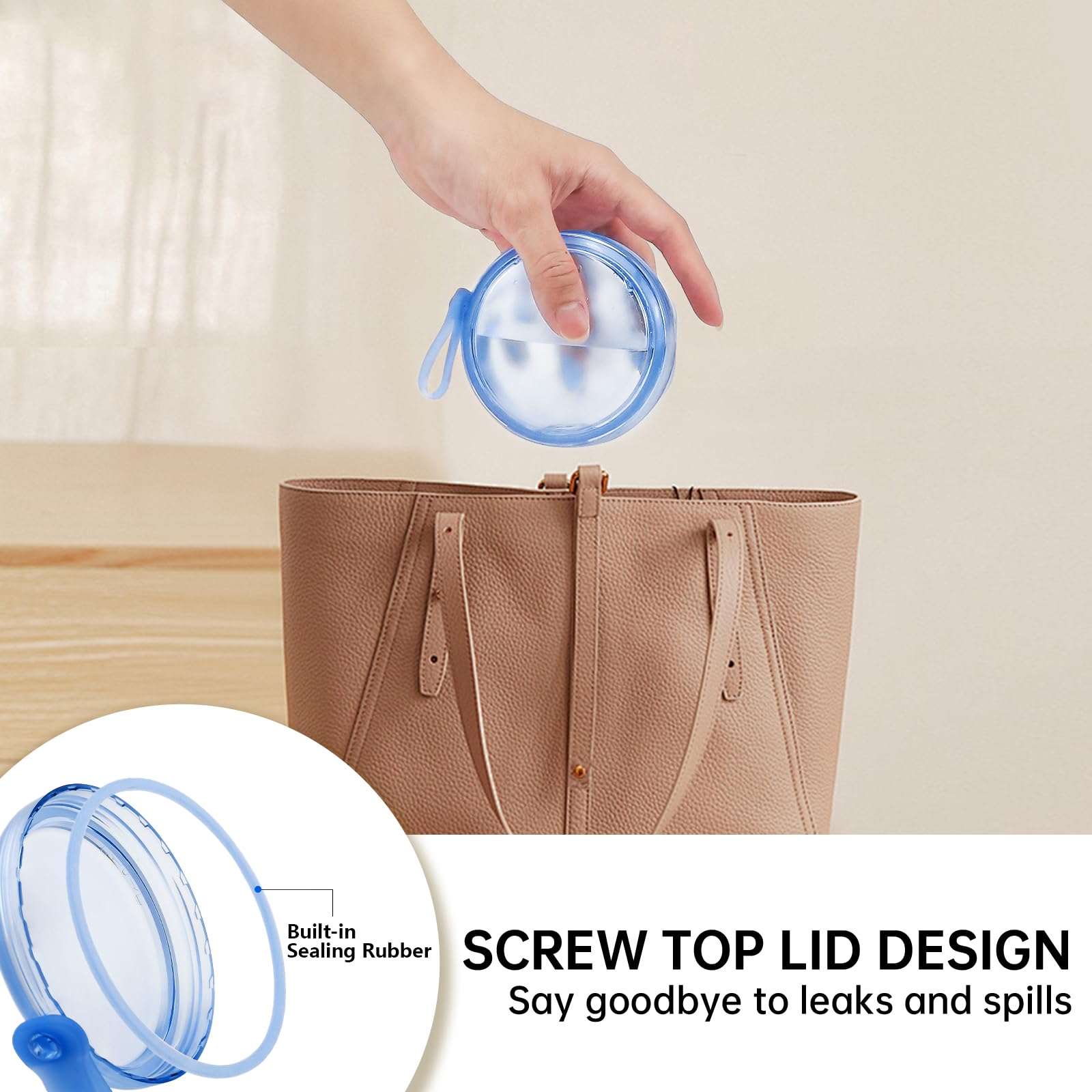 No Leak Partial Denture Case Retainer Bath Box Cup